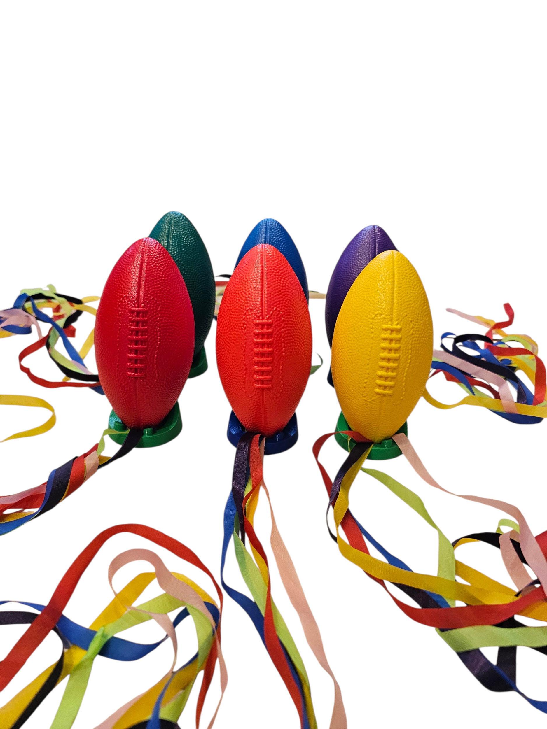 Stomper Foam Footballs Sets of six