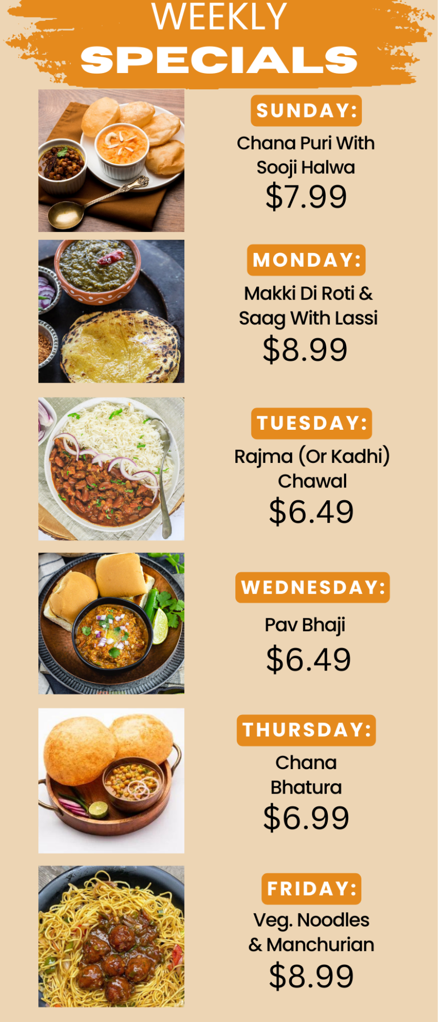 Menu — Asian Food Land