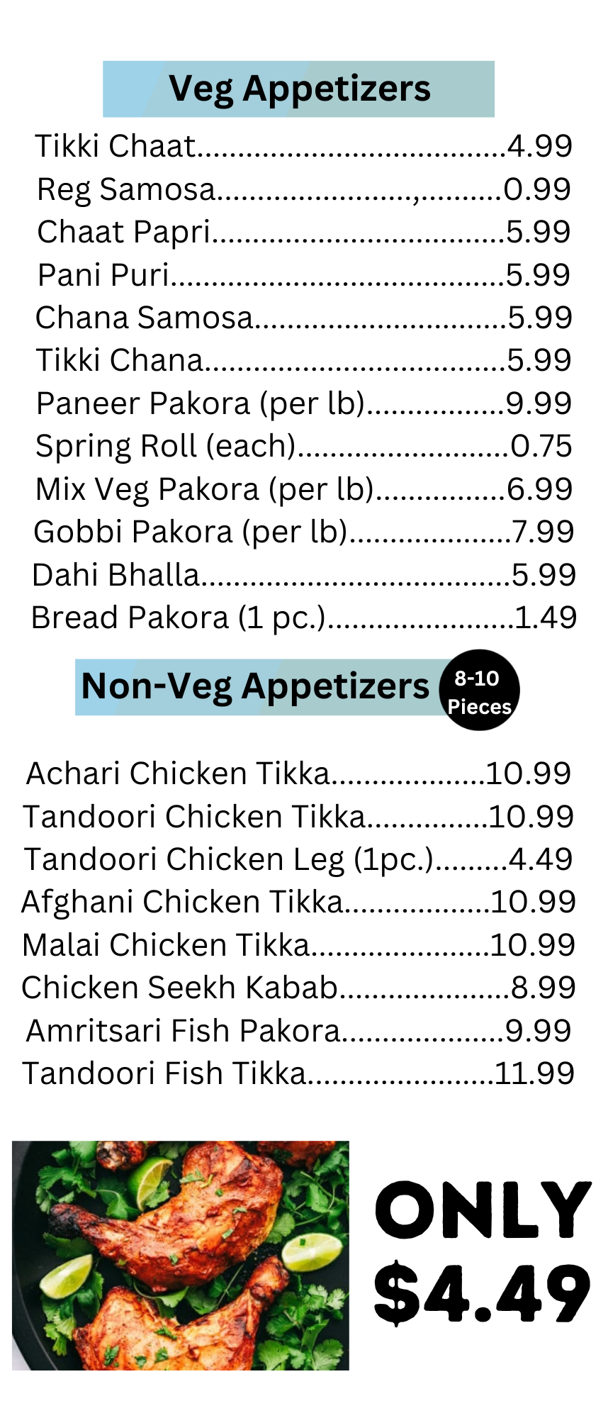 Menu — Asian Food Land