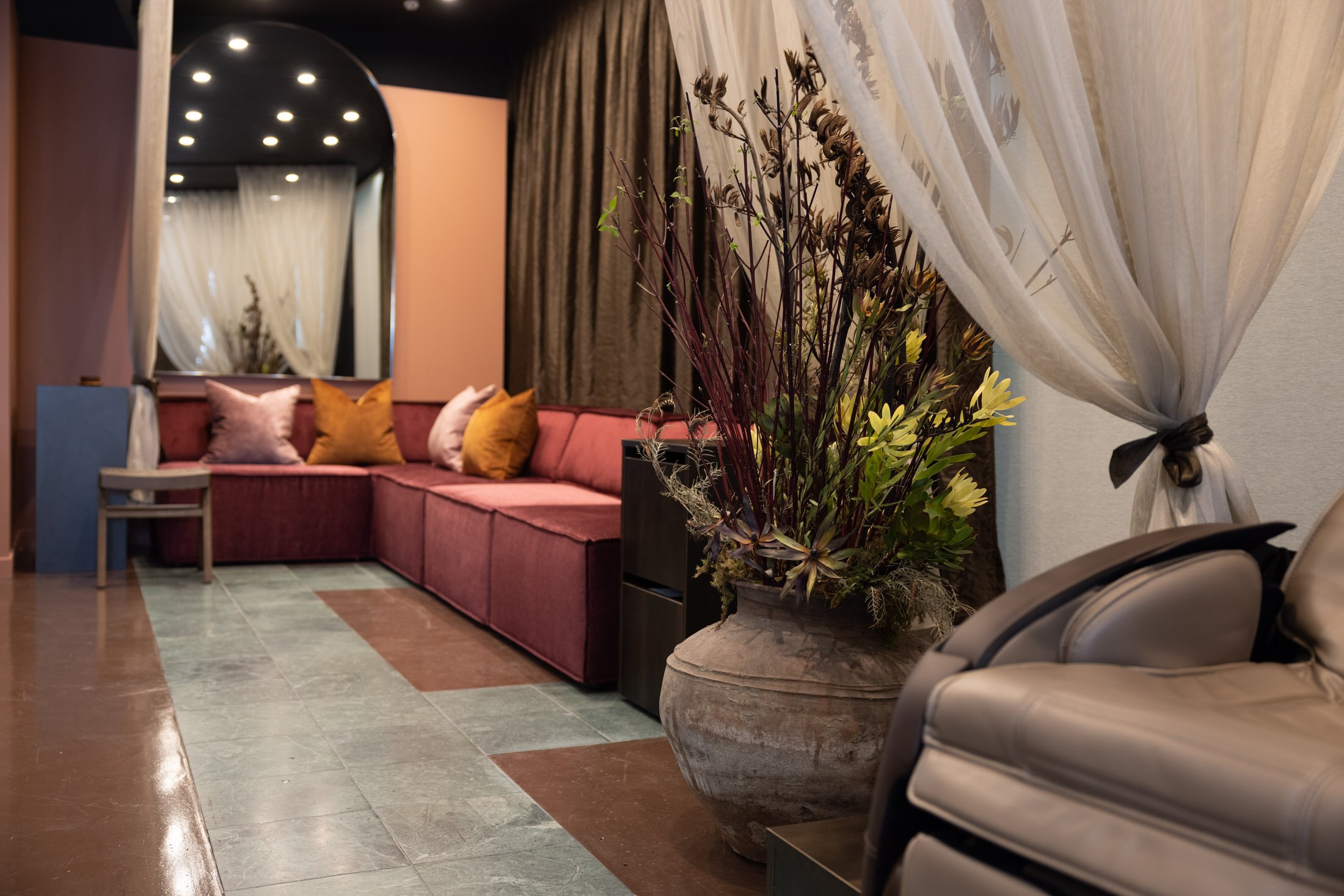  Brand-Led Interior Design  
Your interior is one of the most powerful expressions of your brand. We translate your brand values into materials, colour, lighting and detailing, creating welcoming spaces that feel unmistakably yours and leave a lastin