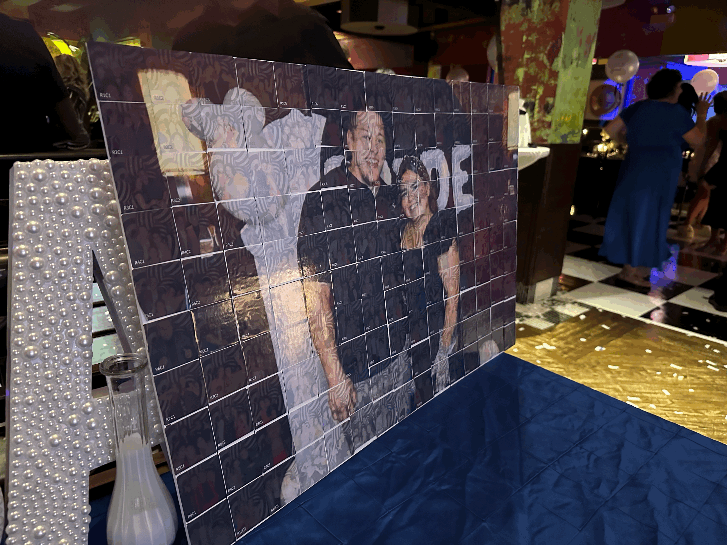 Make Your Wedding Picture Perfect with the Printed Mosaic