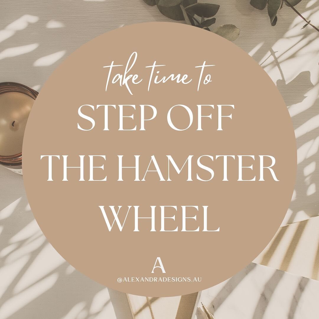 Let&rsquo;s have a little chat about stepping off the hamster wheel&hellip;

The hamster wheel is your day to day, the tasks, the emails, the calls, the meetings.. everything that entails working in your business

Stepping off the hamster wheel means
