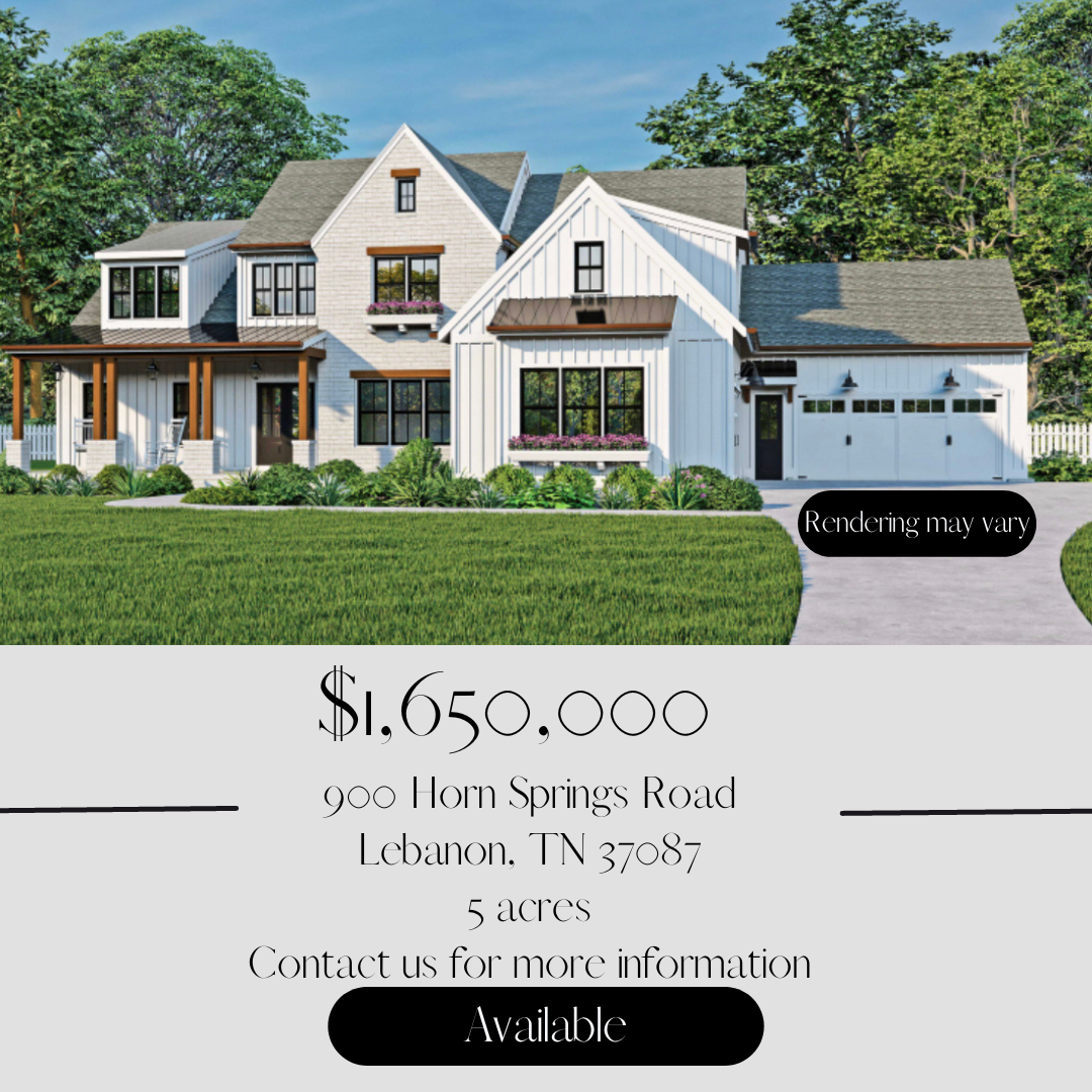 Available — Tim Tomlinson Homes