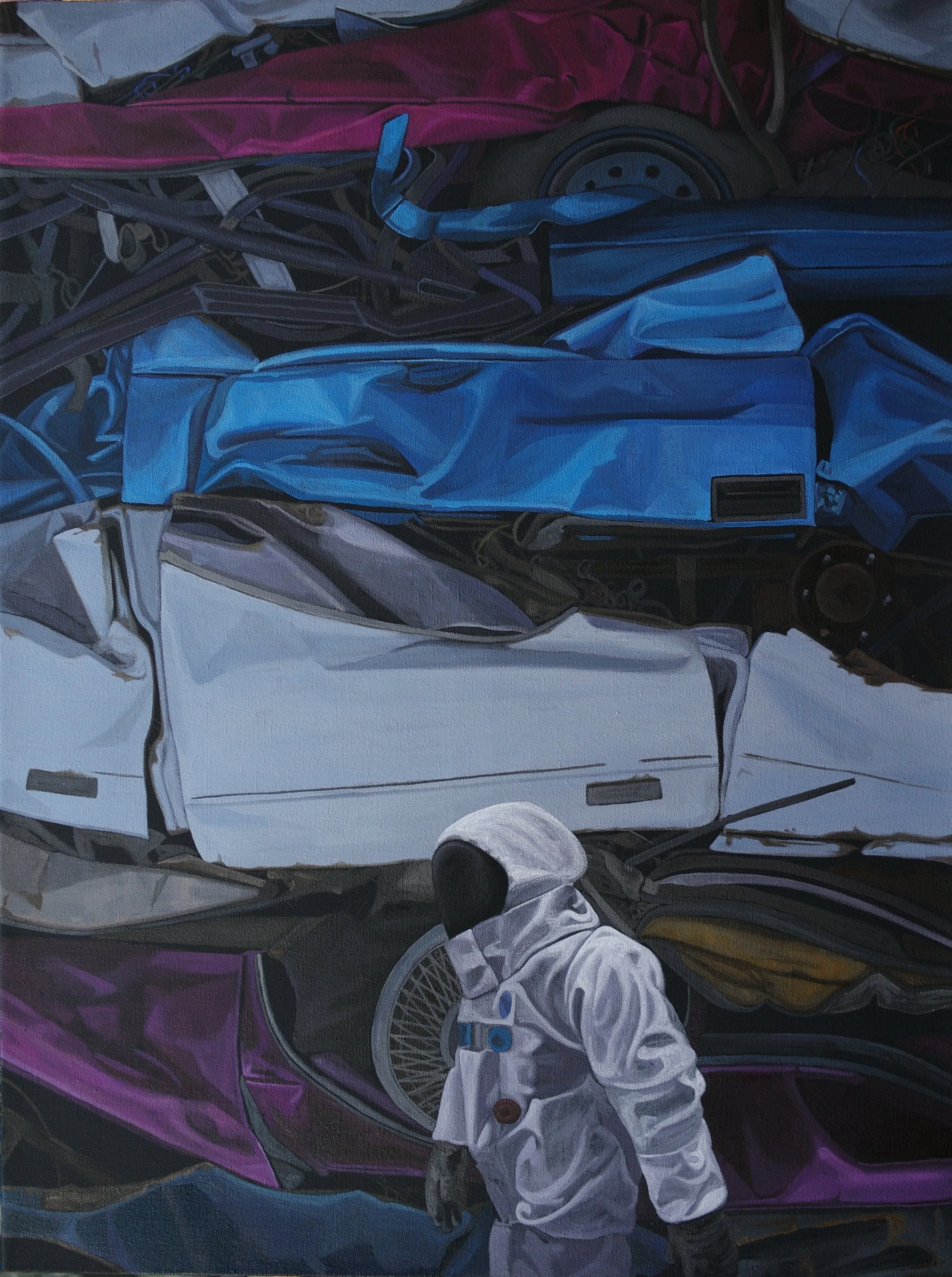 Lost#9    36X48 in    oil on canvas