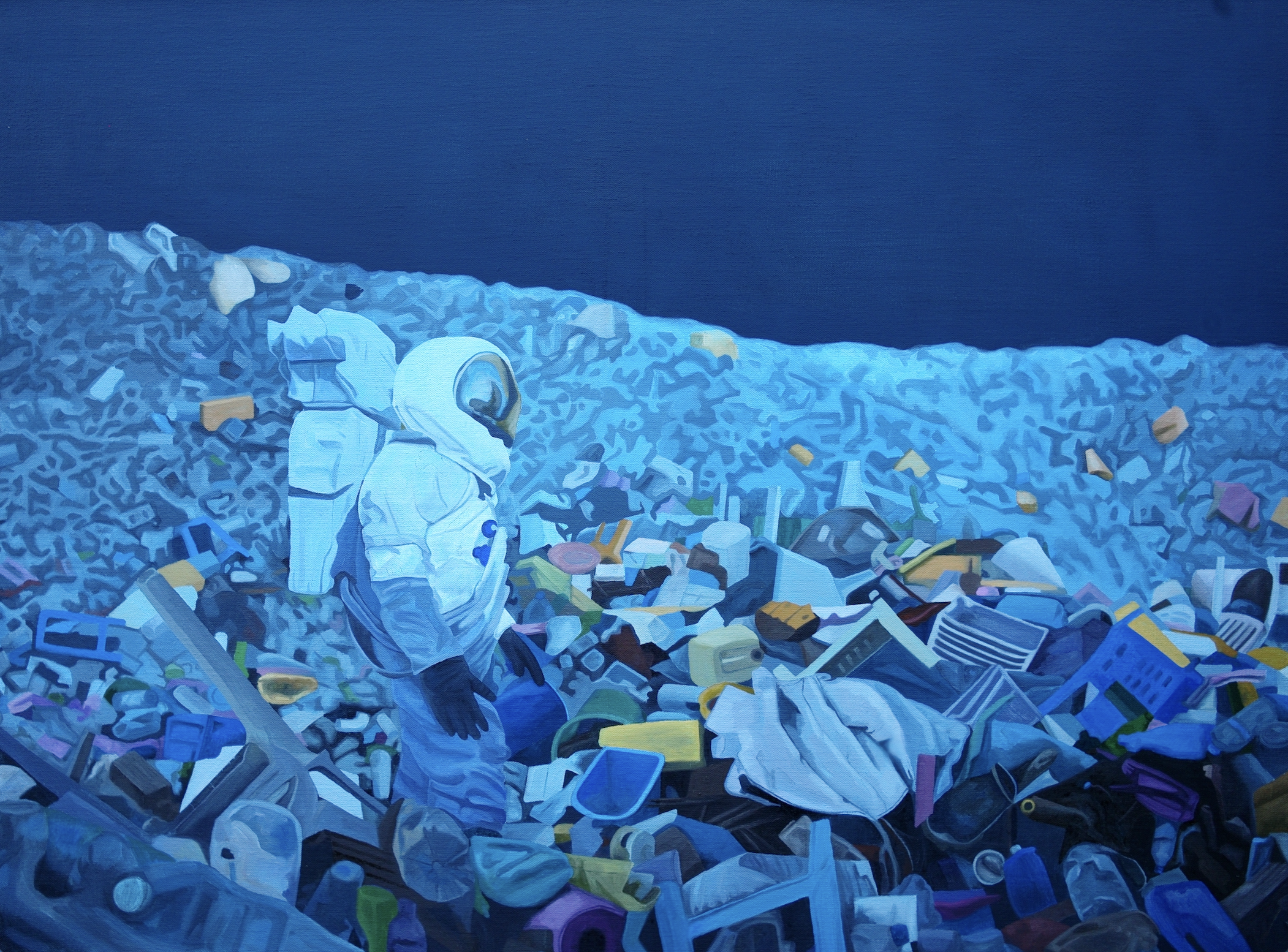 Lost #5    36x48 in     oil on canvas