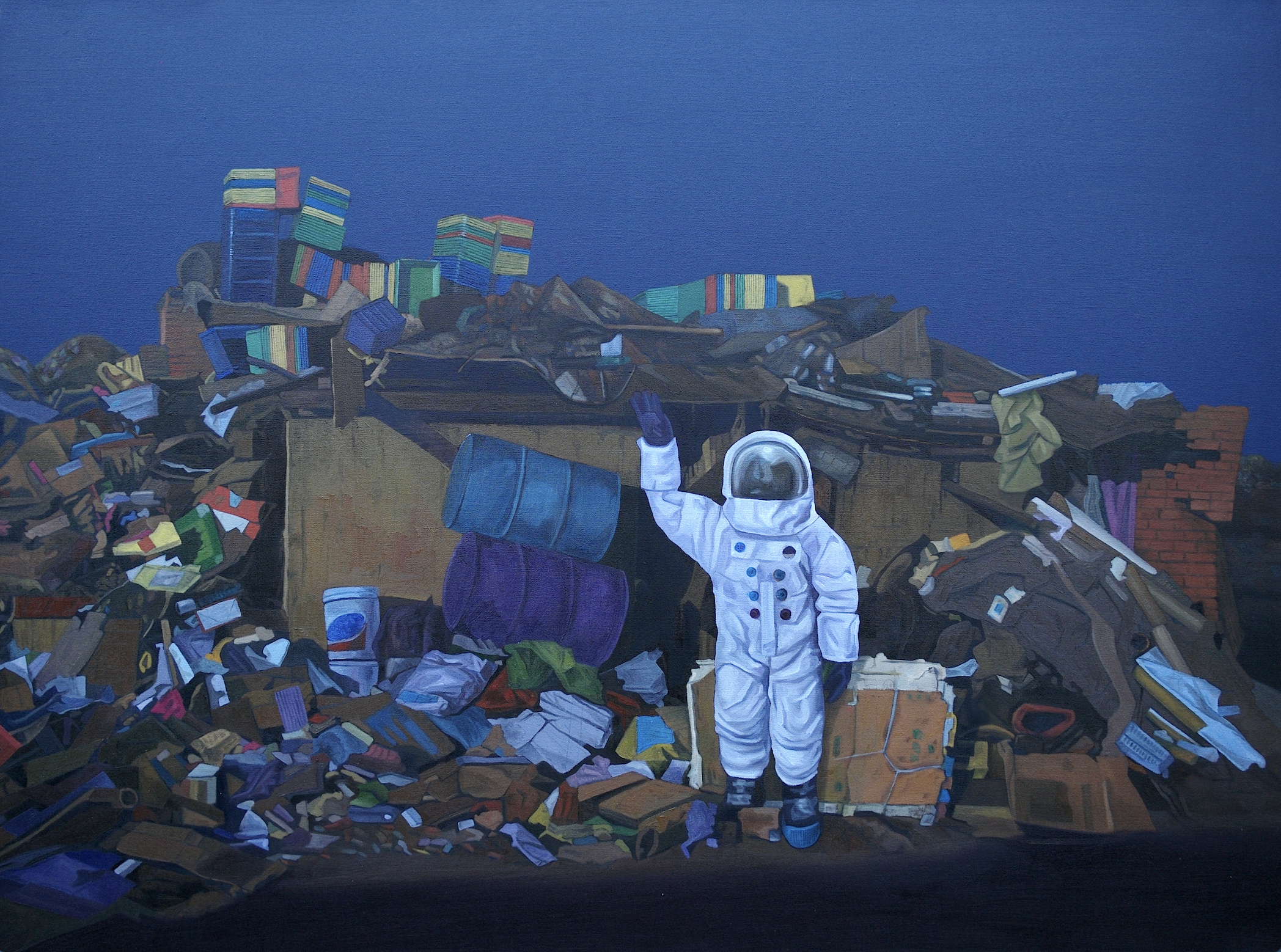 Lost #6      36x48 in    oil on canvas