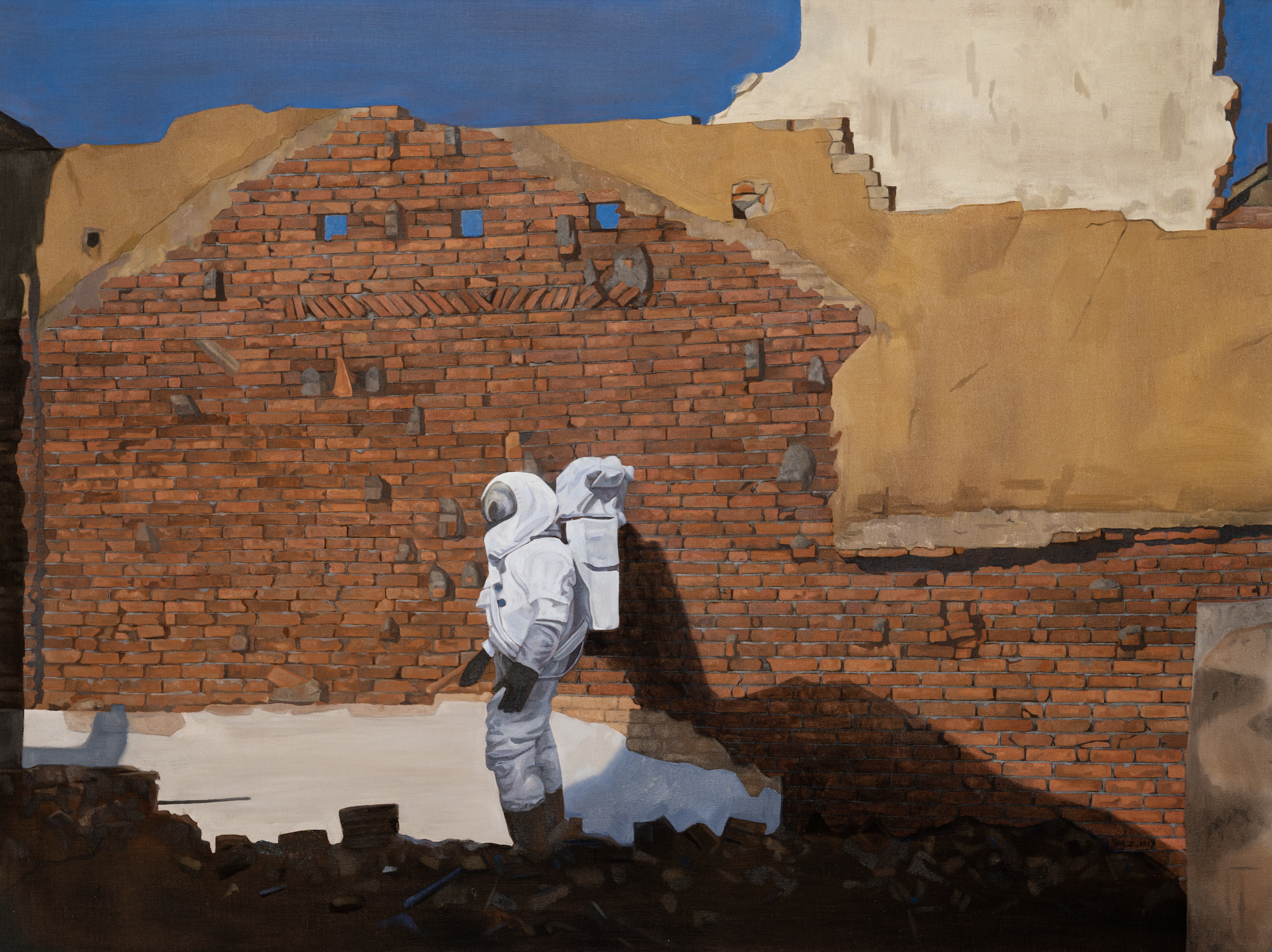 Lost #7    36x48 in   oil on canvas 