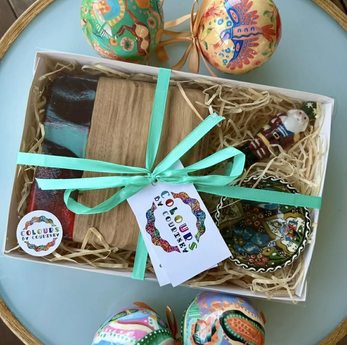 Cheeseboard Set (with Christmas cheese knife)