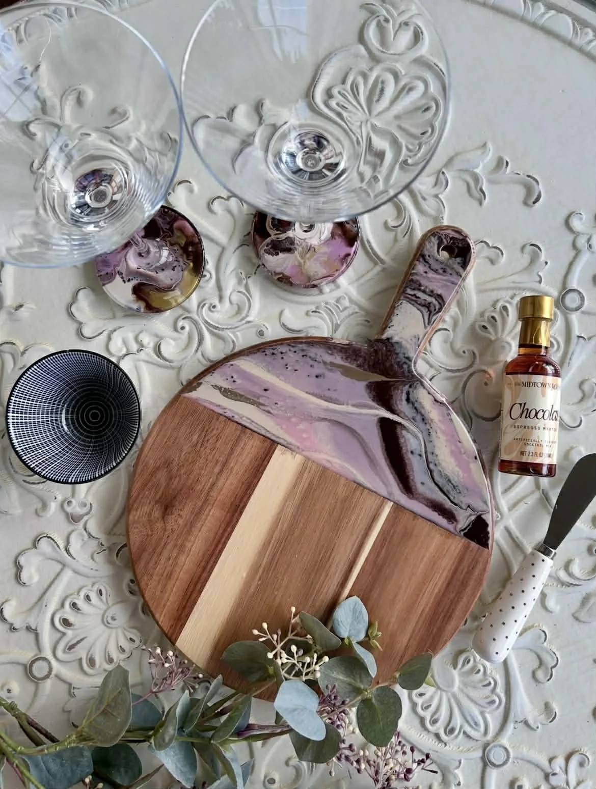 Cocktail & Cheeseboard Set - Espresso Martini