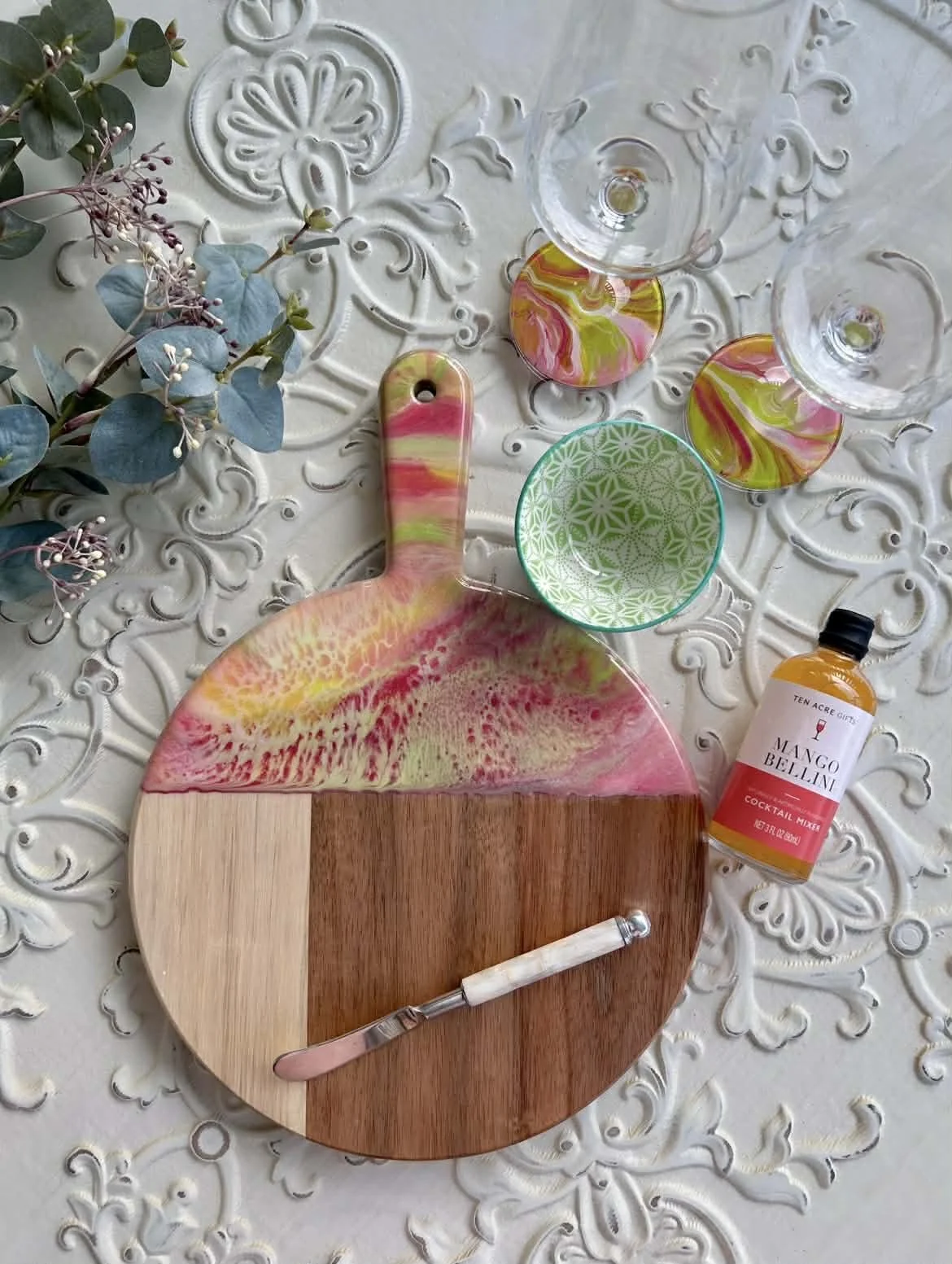 Cocktail & Cheeseboard Set - Bellini