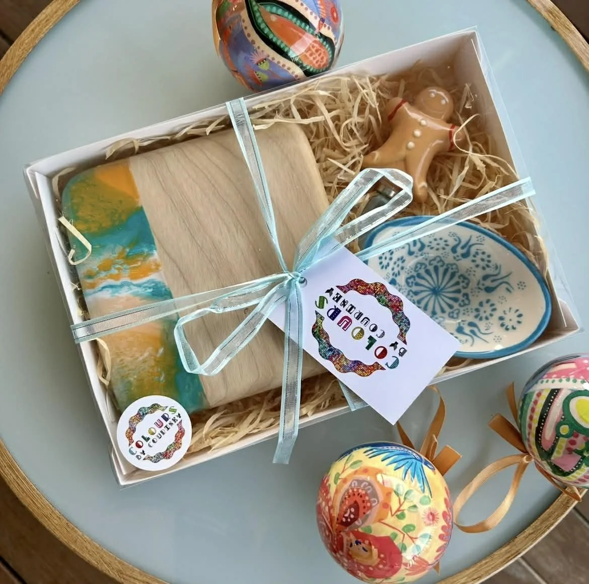 Cheeseboard Set (with Christmas cheese knife)