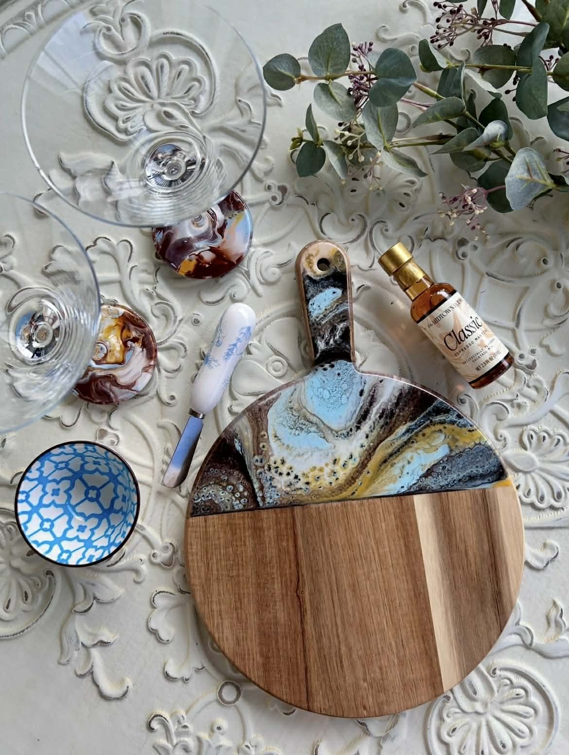 Cocktail & Cheeseboard Set - Espresso Martini