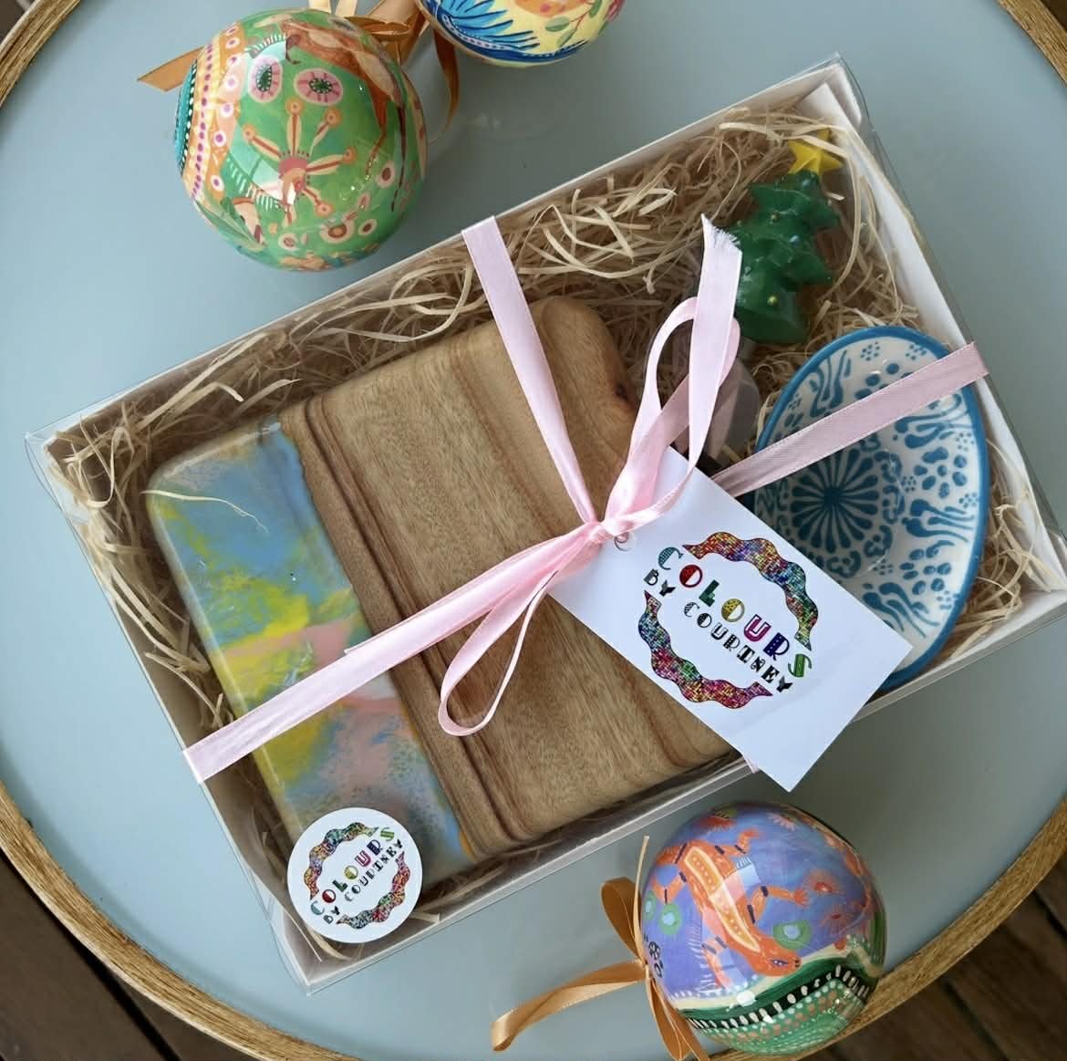 Cheeseboard Set (with Christmas cheese knife)