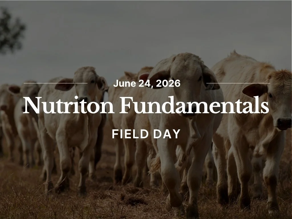 Nutrition Fundamentals Field Day