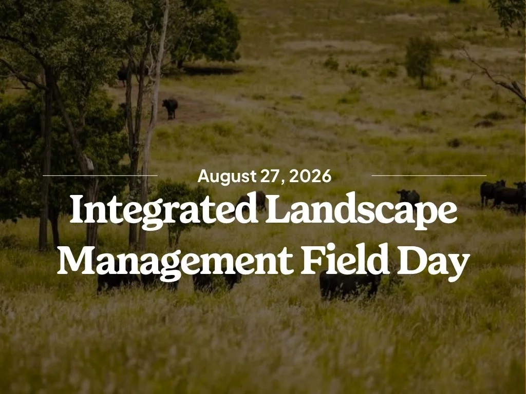 Integrated Landscape Management Field Day