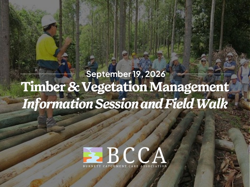 Timber and Vegetation Management Field Day at Cloyna
