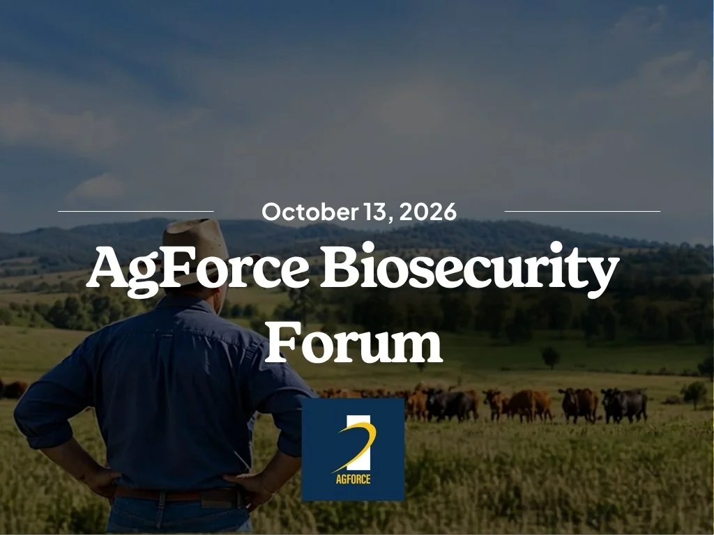 AgForce BioSecurity Forum