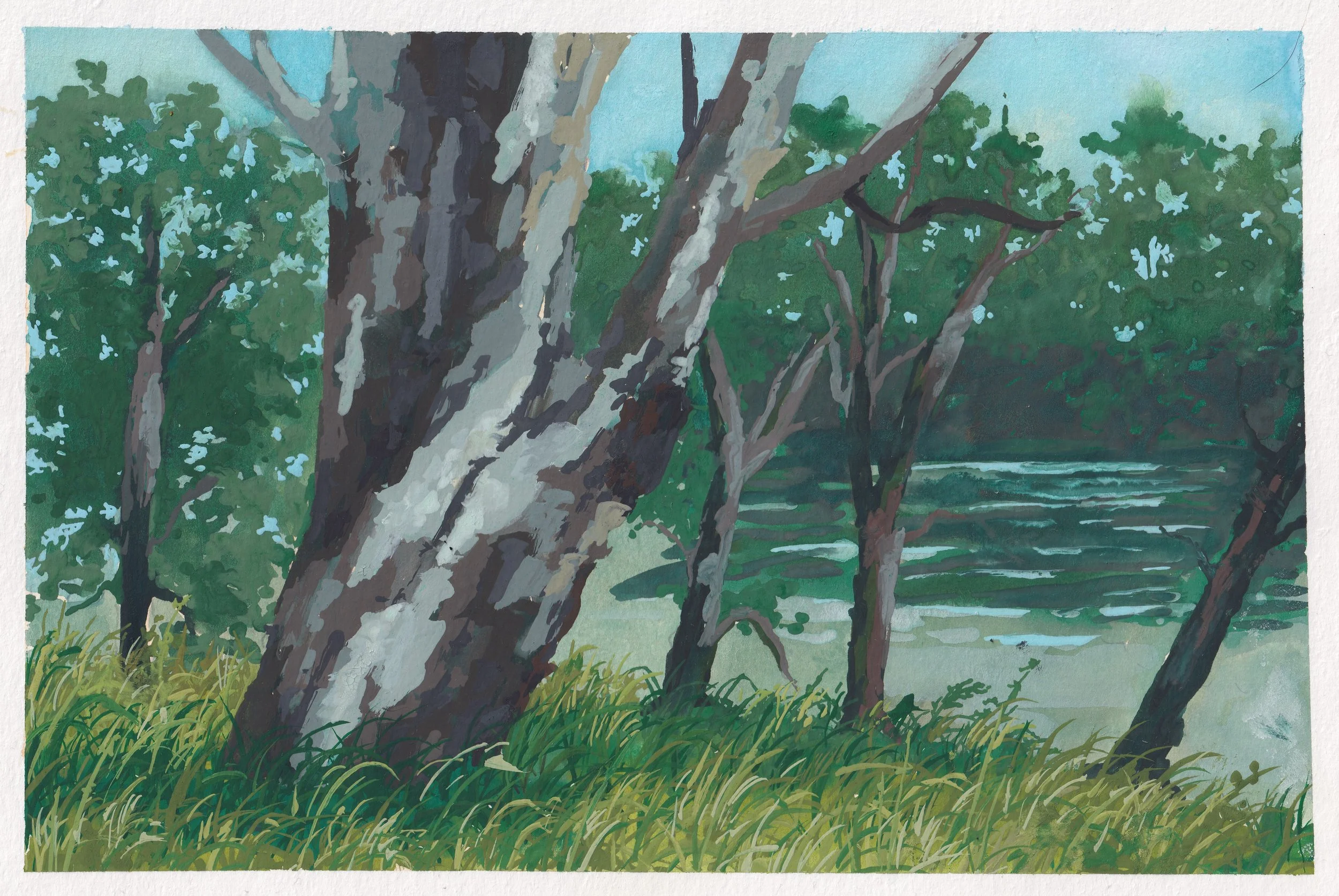 Untitled - Gouache