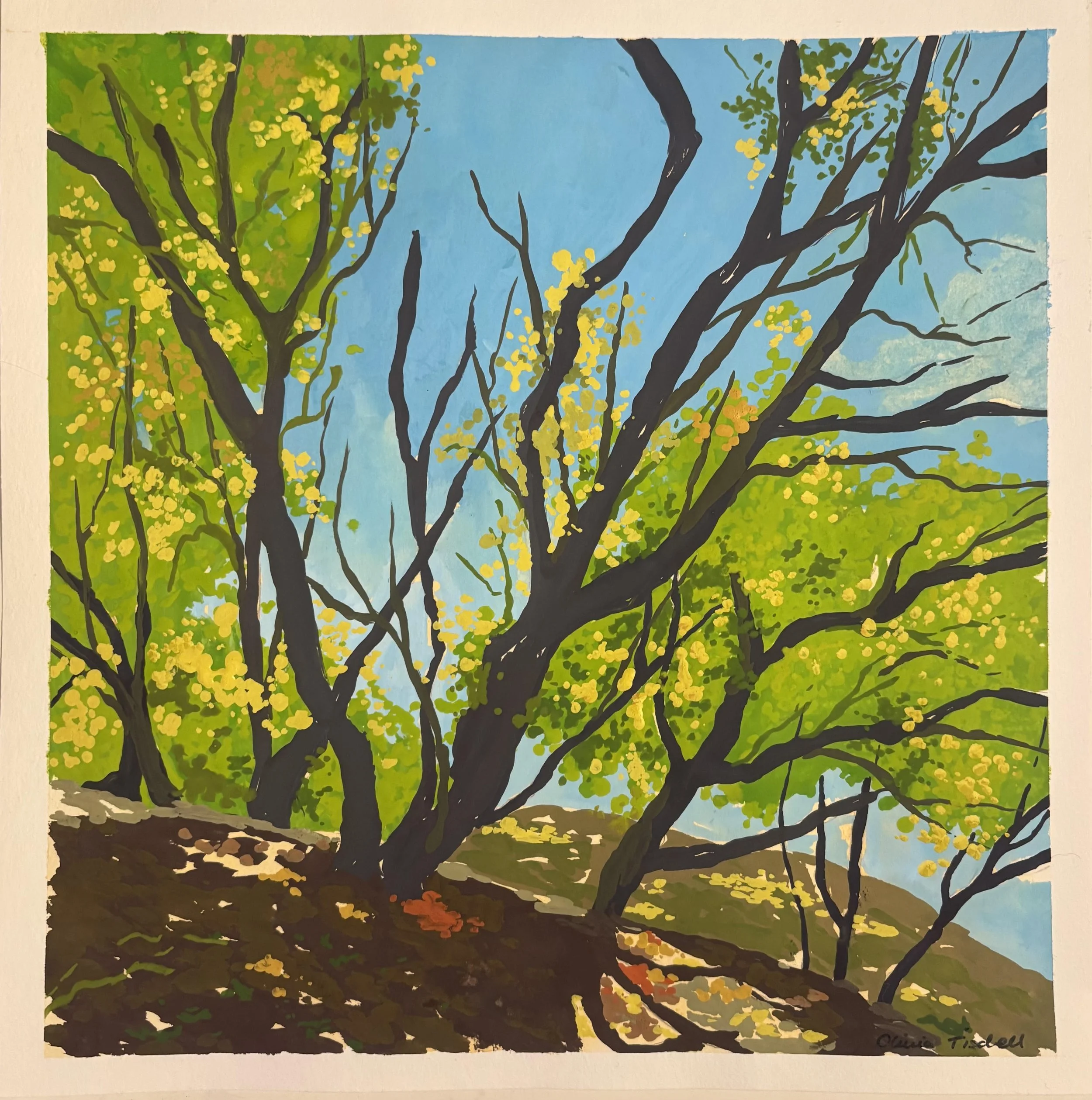 Untitled - Gouache