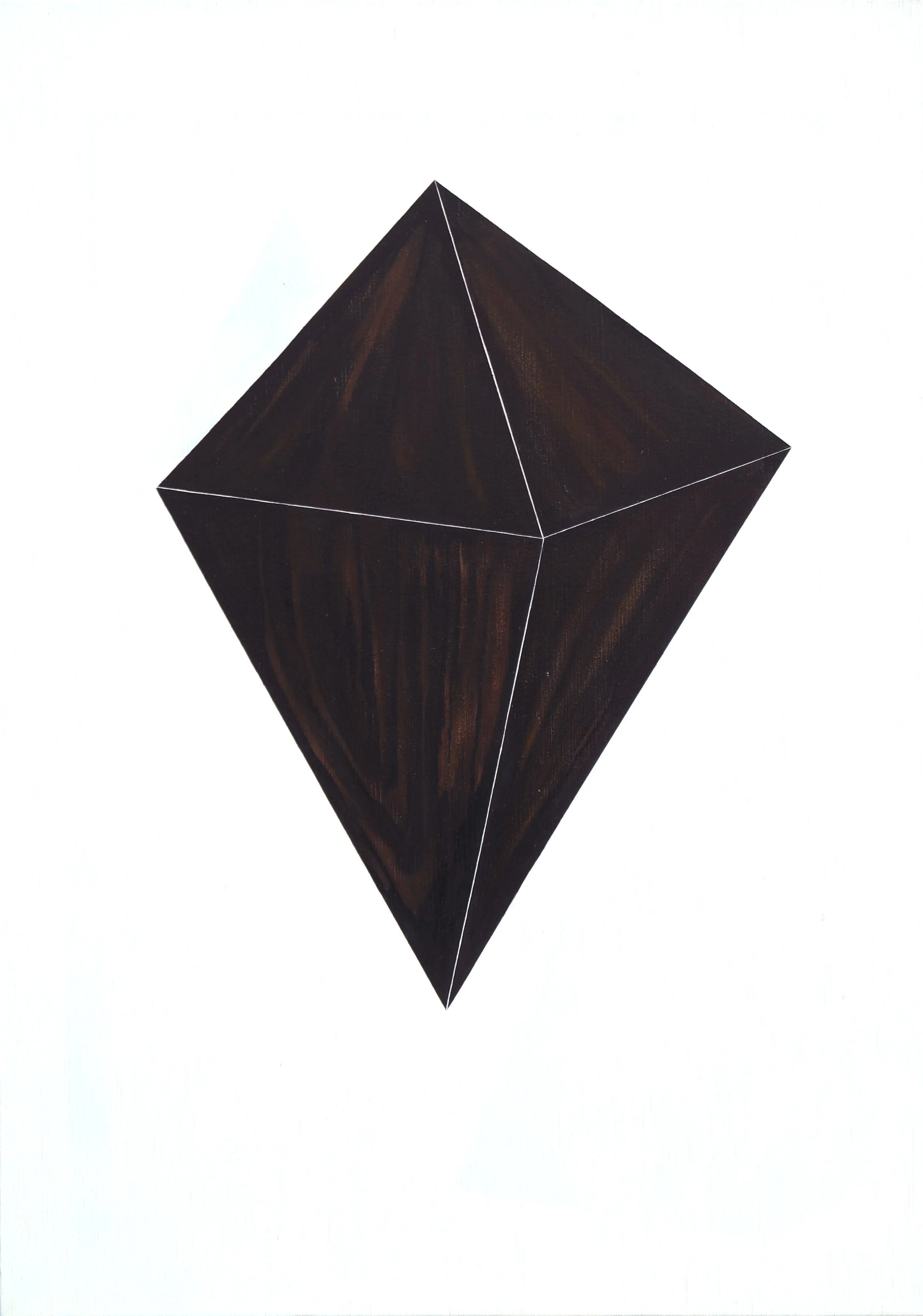 sharp object, oil on canvas, 130 x 90 x 4 cm, 2016