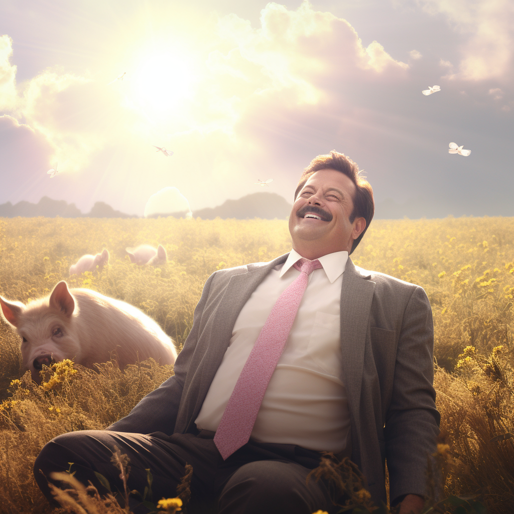Ron Swanson vows not to be outdone by SNEK Energy: Seeks Private Equity Partners to create a Crypto-Powered Worldwide Bacon Distribution Network