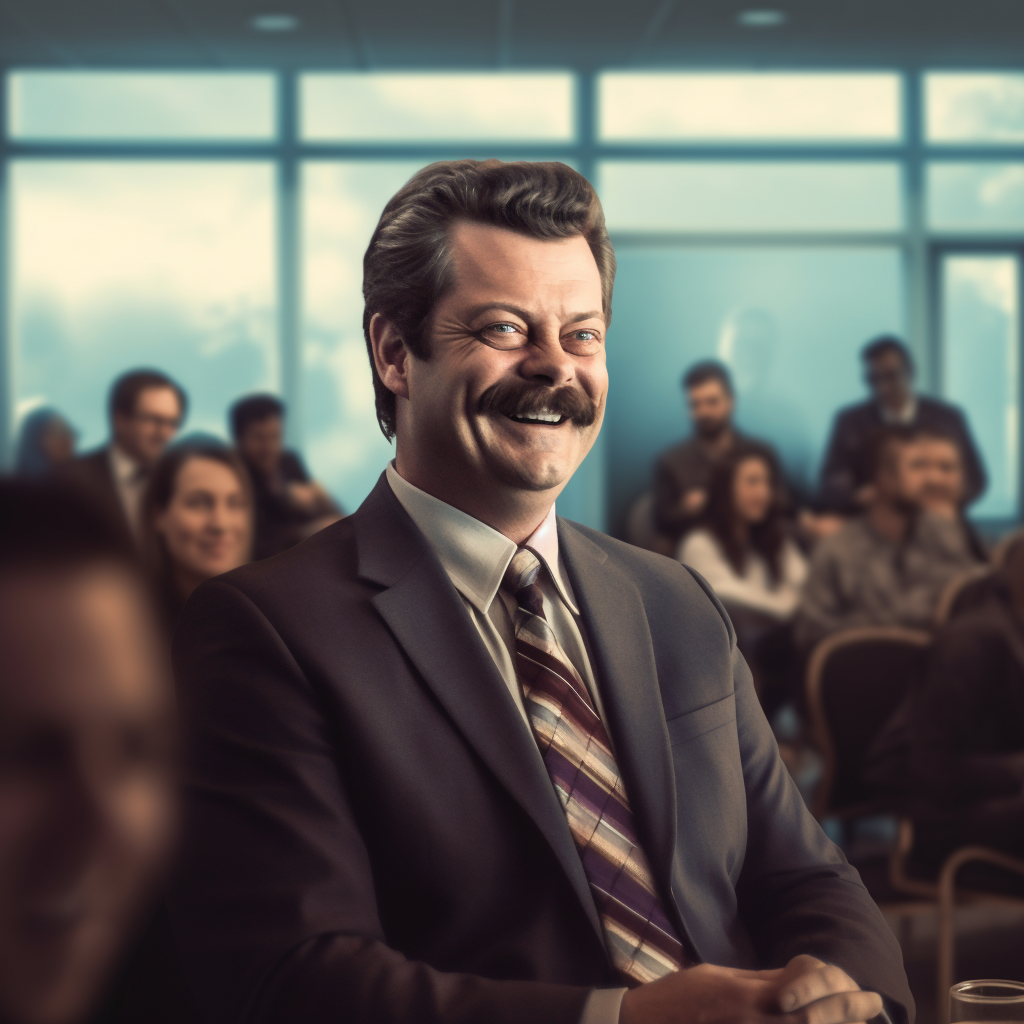 Ron Swanson Appointed SEC Chief; Immediately Fires Entire Department