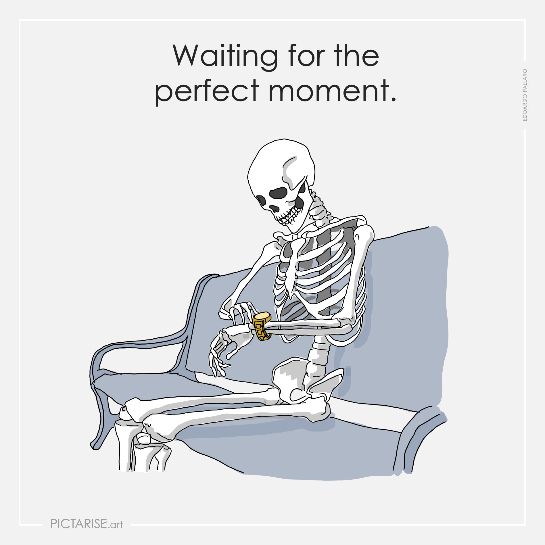 Waiting for the perfect moment