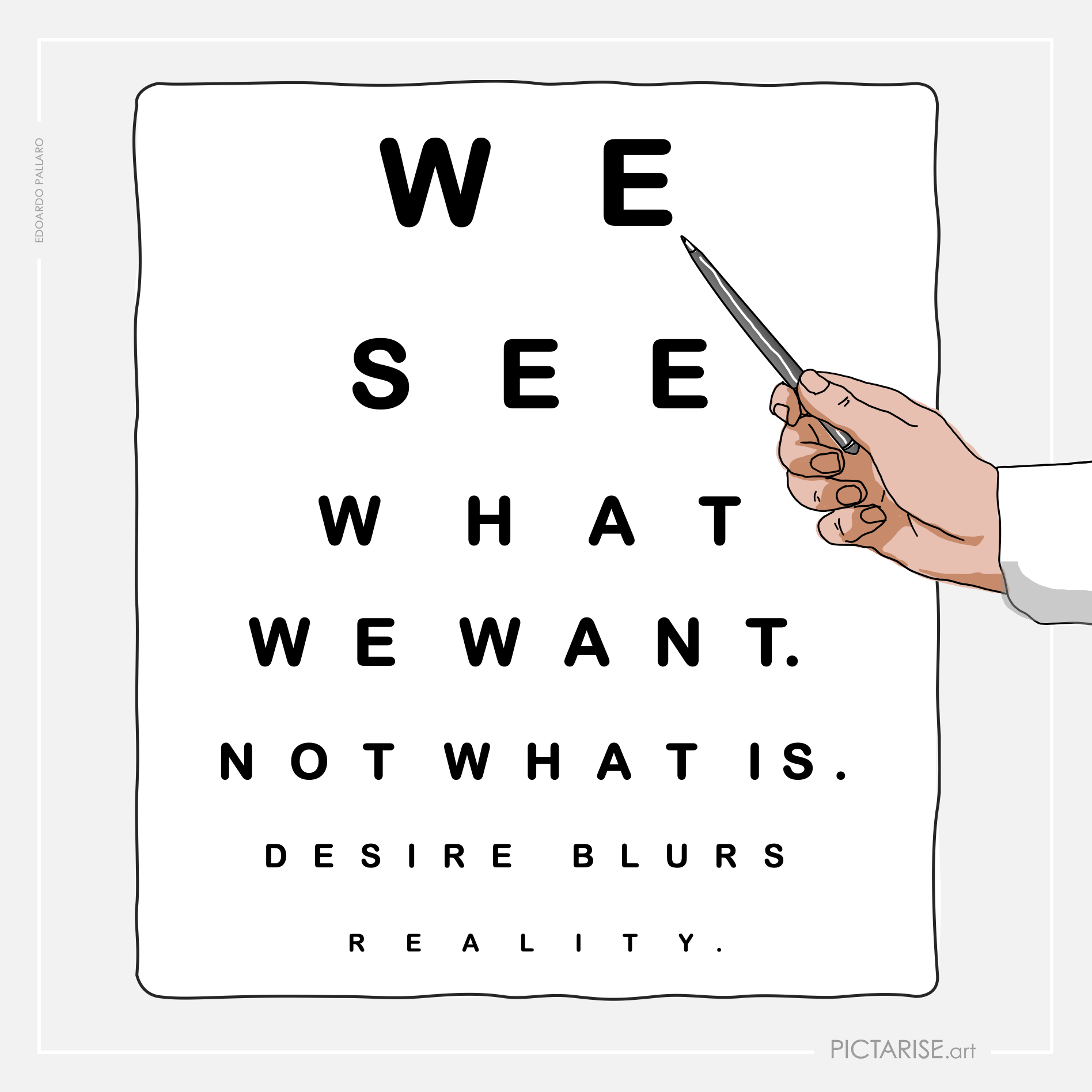 Wishful seeing.