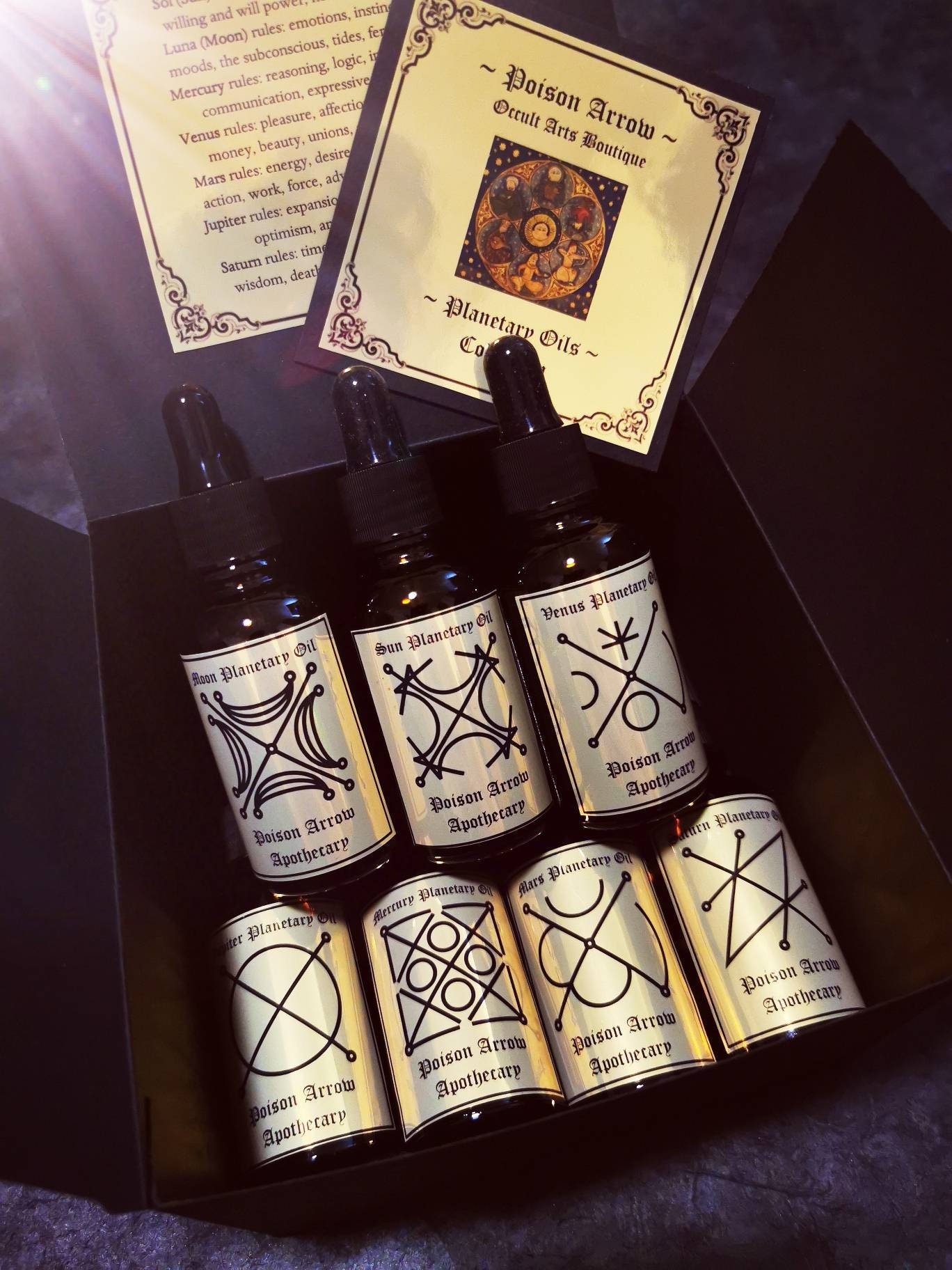 Planetary Oils Collection ~ Astrological Oil