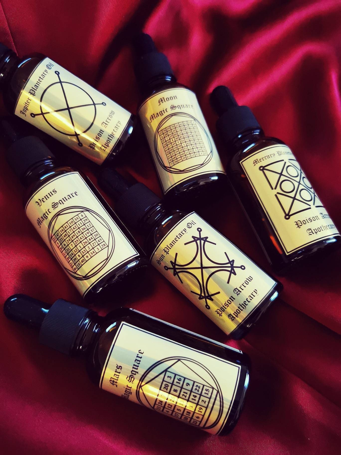 Planetary Oils Collection ~ Astrological Oil