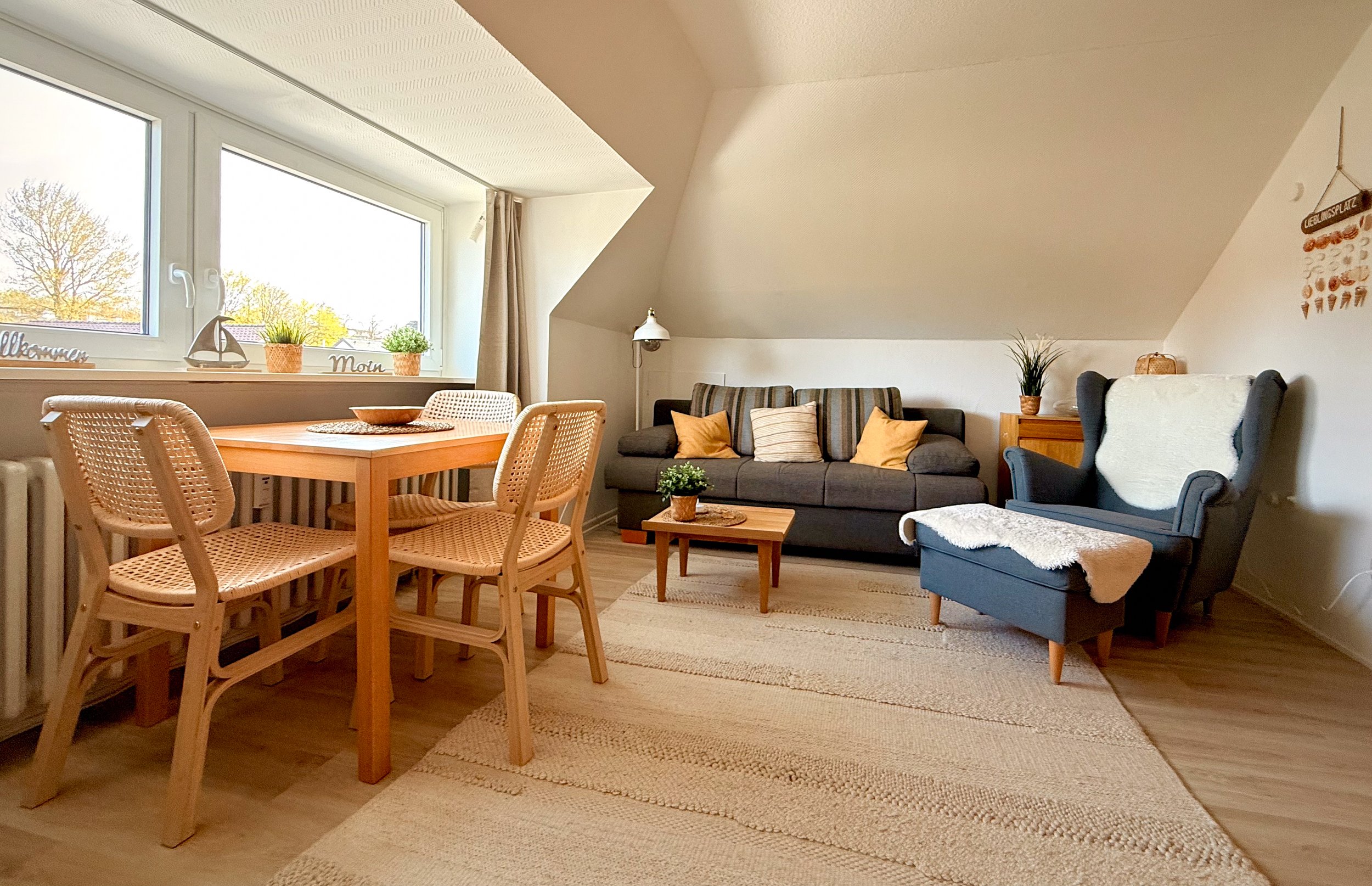 Dachgeschosswohnung, 2-3 Personen