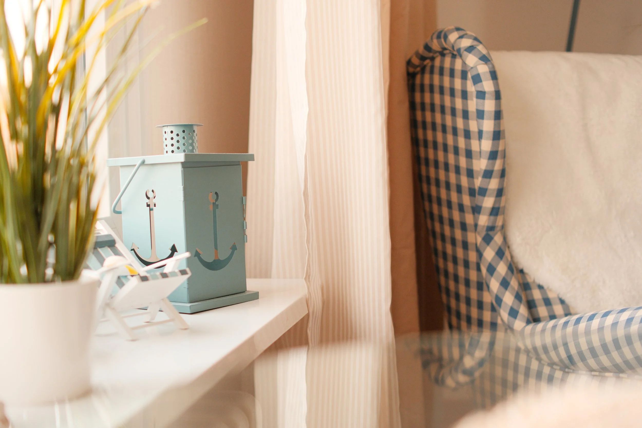Wohnzimmer Erdgeschoss Ferienwohnung Scharbeutz