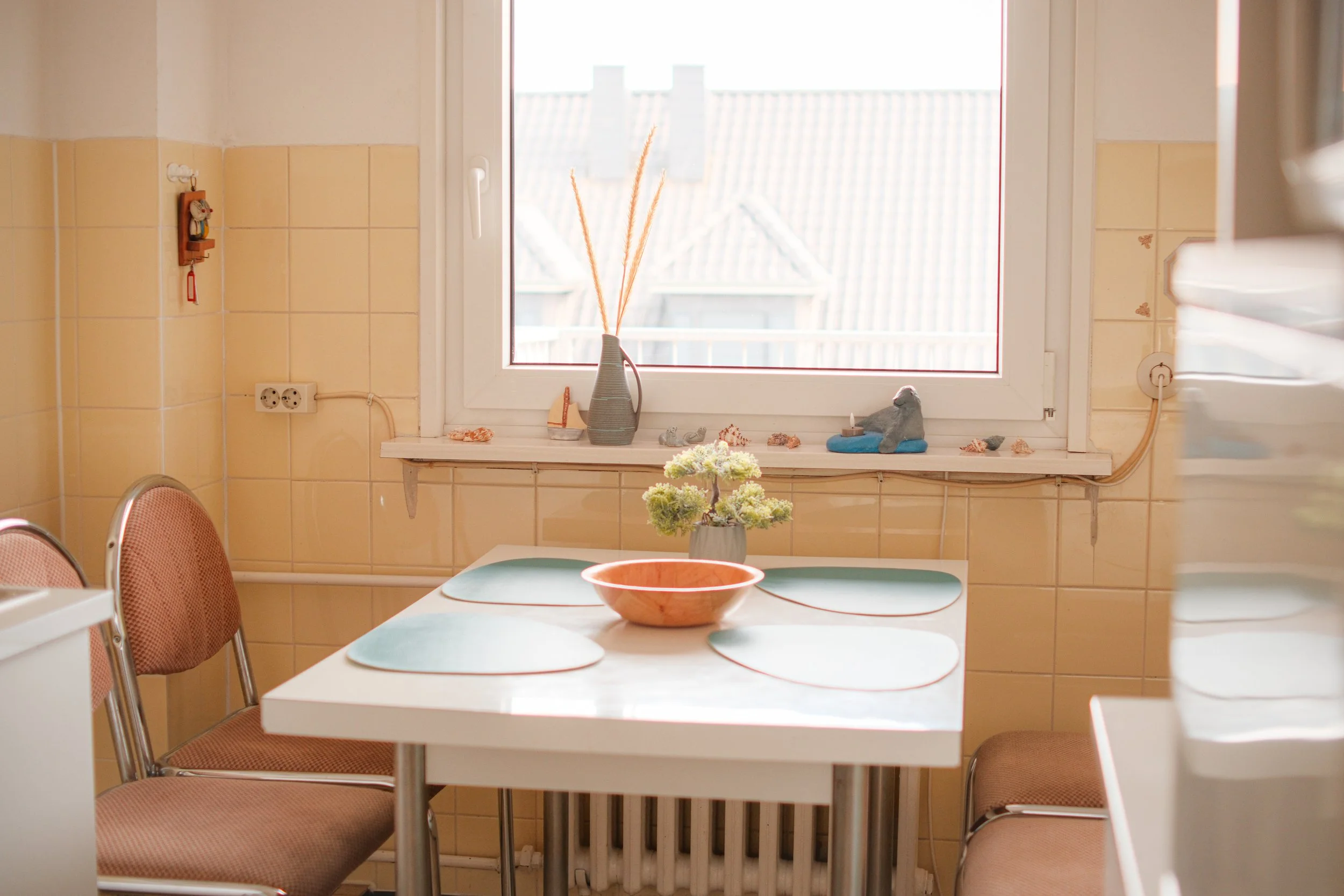 Küche Erdgeschoss Ferienwohnung Scharbeutz