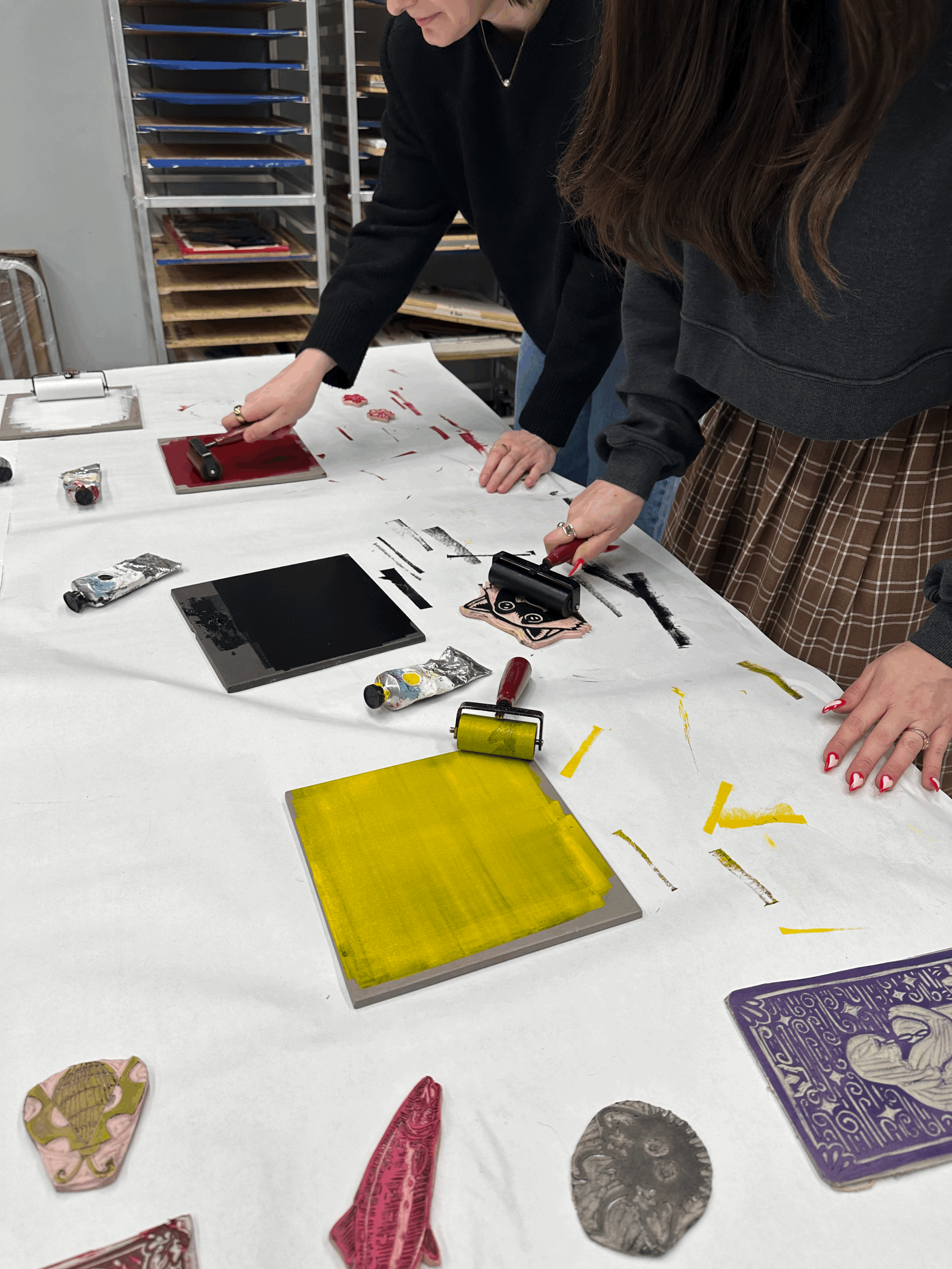 Teen Printmaking/Bookbinding Fall 2025