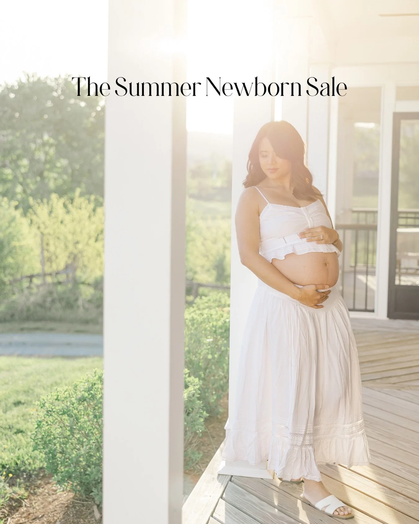 From one summer baby 🙋🏼&zwj;♀️ to another! 
If you&rsquo;re expecting a July or August baby this is your gentle nudge to get everything in place before those hazy newborn days arrive. This also applies to maternity sessions scheduled in July or Aug