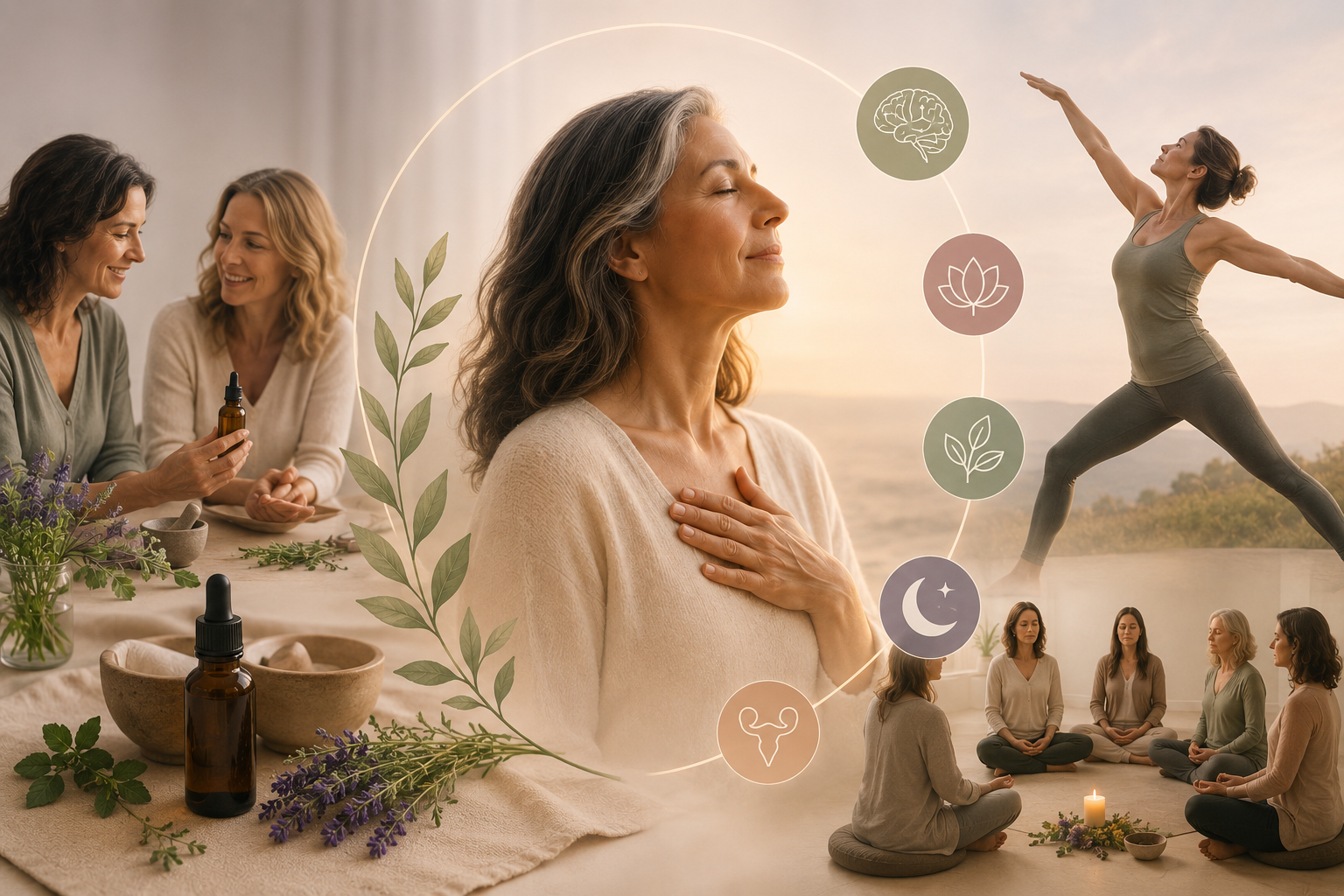Herbal Medicine for Hormonal Shifts in Midlife