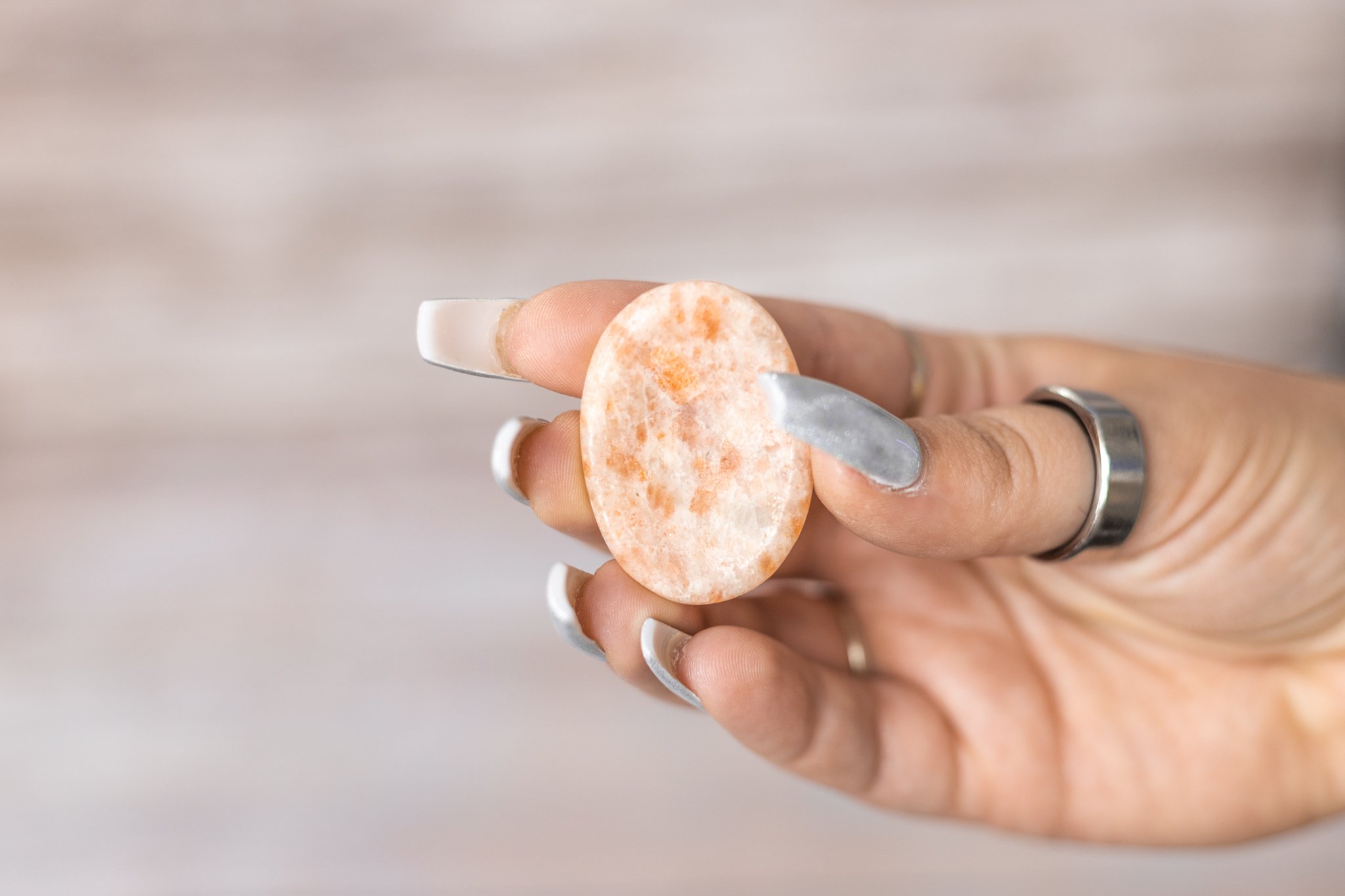 Sunstone Thumb Stone