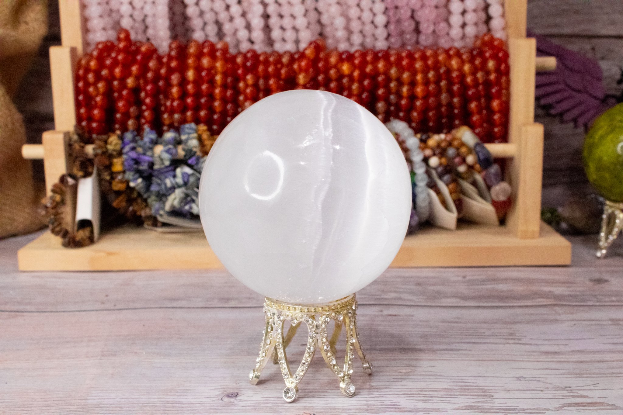 Selenite Sphere