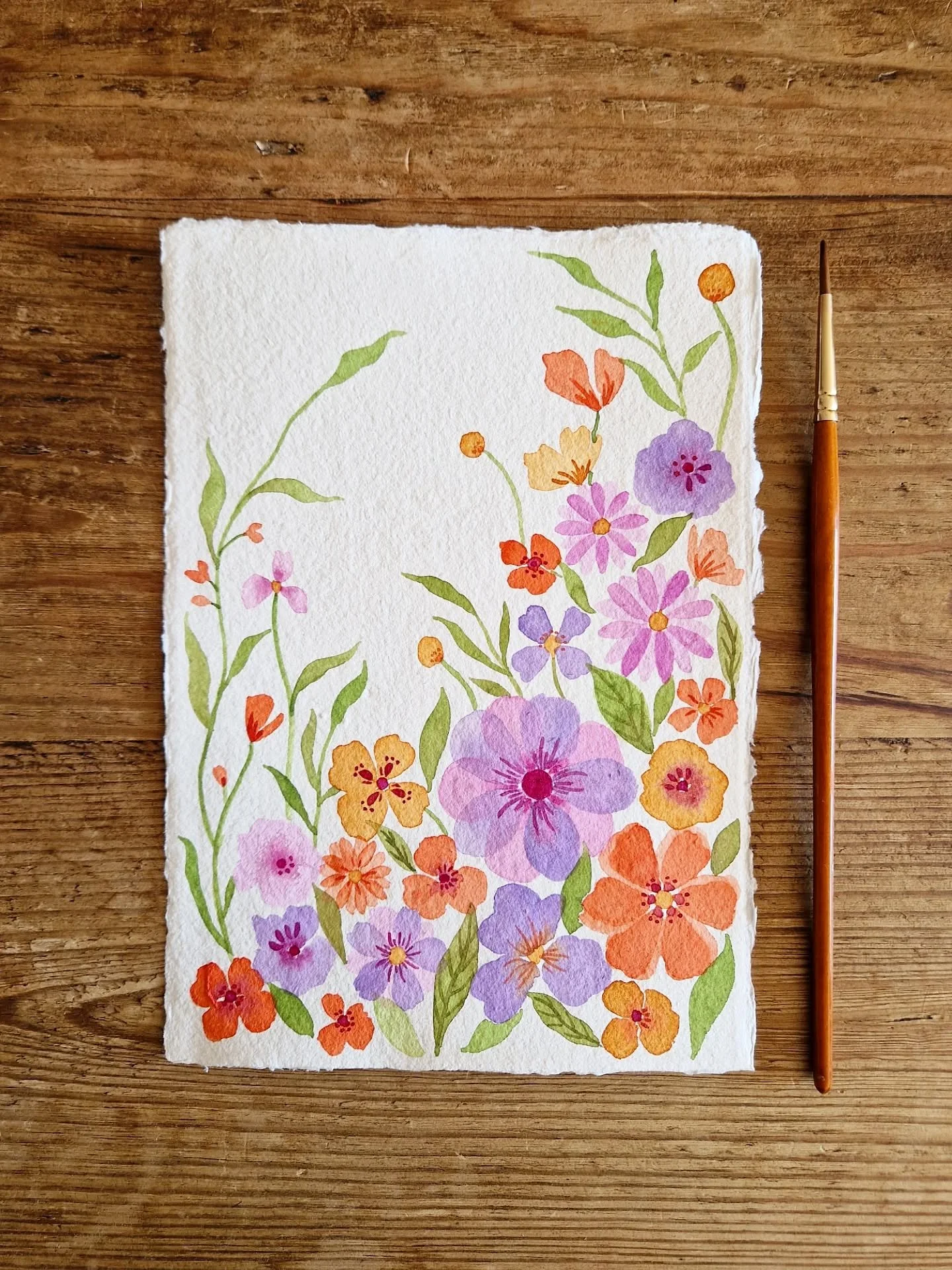 The last burst of Summer colours before Autumn takes over 🎨🌸🌿
.
.
#flowerart&nbsp;#floralillustration&nbsp;#floralart&nbsp;#floralwatercolor&nbsp;#floralwatercolour&nbsp;#watercolourpainting&nbsp;#watercolorpainting
#surfacedesign #patterndesign #