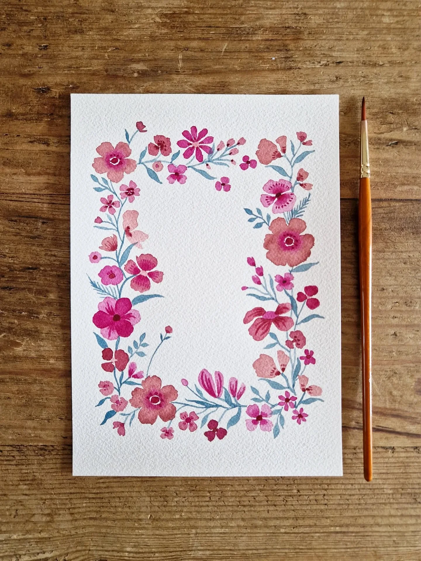 Pink and blues 🌸💙
.
.
#floralillustration&nbsp;#floralart&nbsp;#floralwatercolour&nbsp;#watercolourpainting #patterndesign