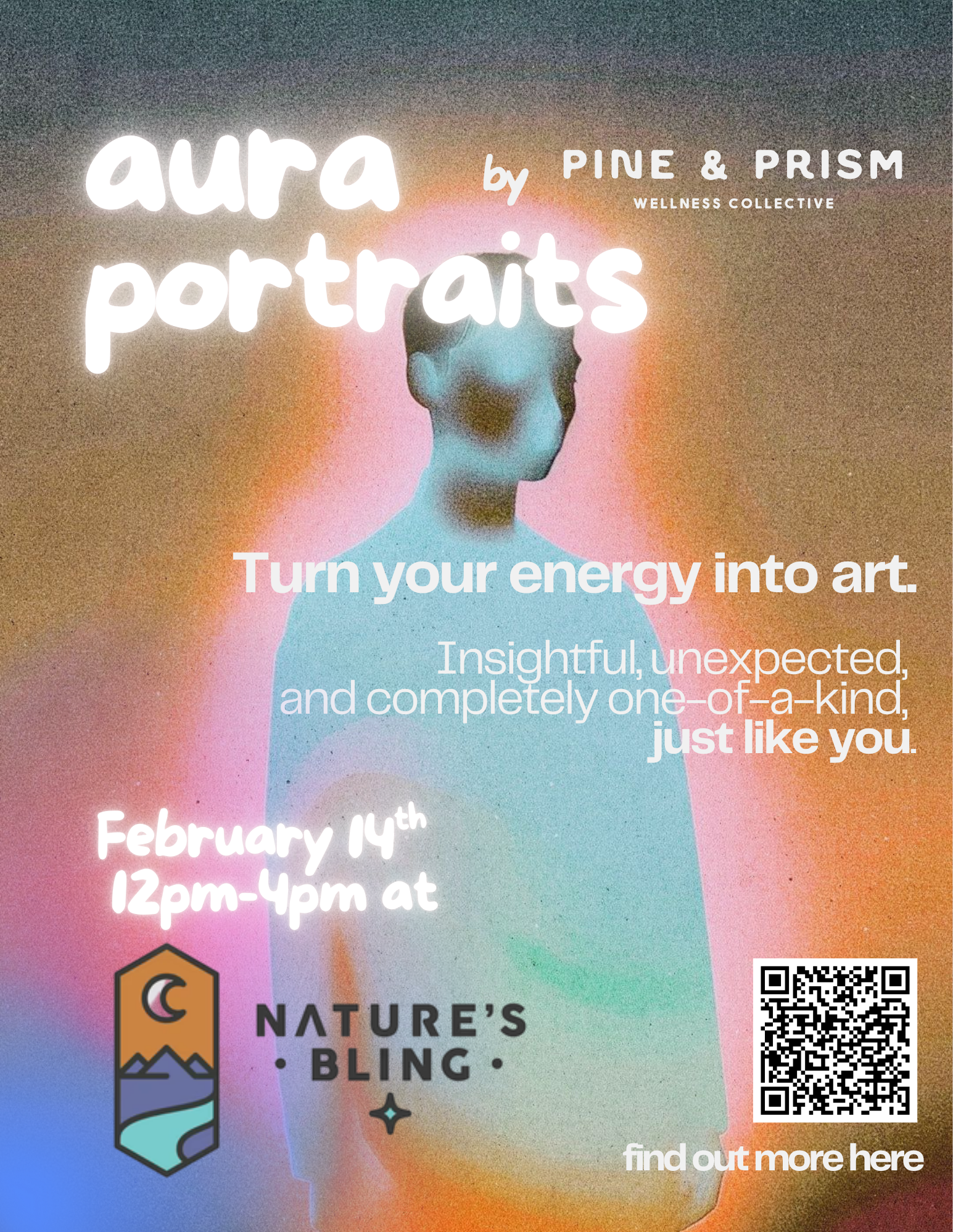 Aura Photos + Readings at Nature’s Bling