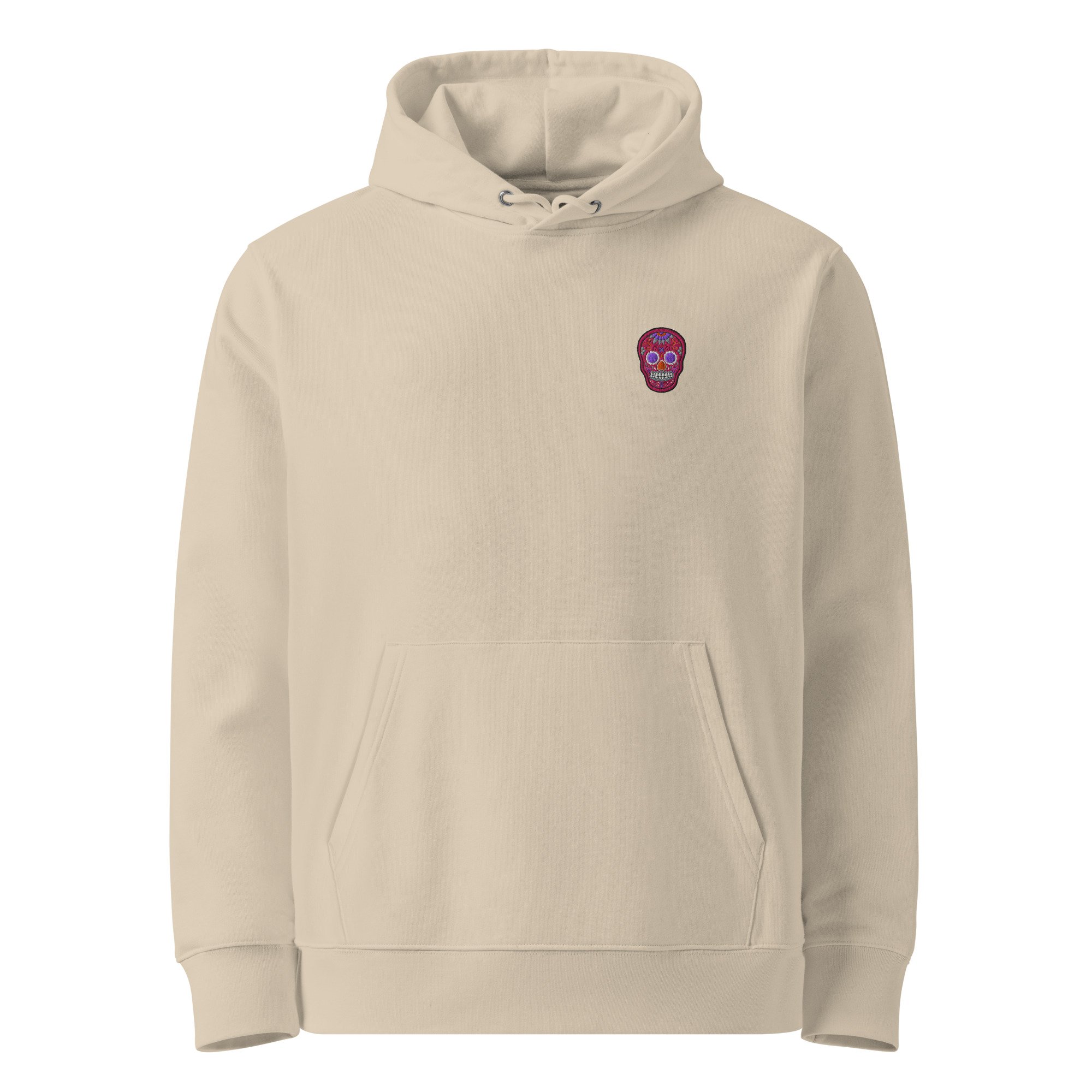 Pink Calavera 100% Cotton Hoodie