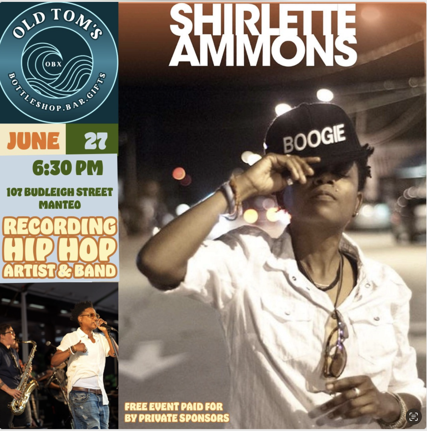 OBX welcomes shirlette + band