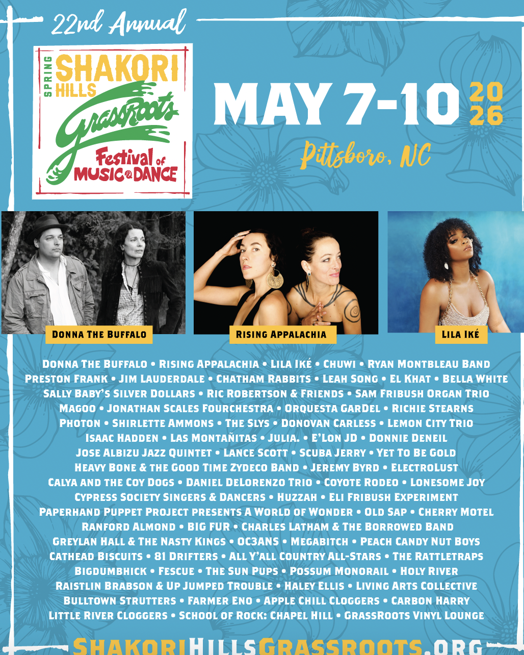 shirlette at Shakori Hills Grassroots Fest of Music