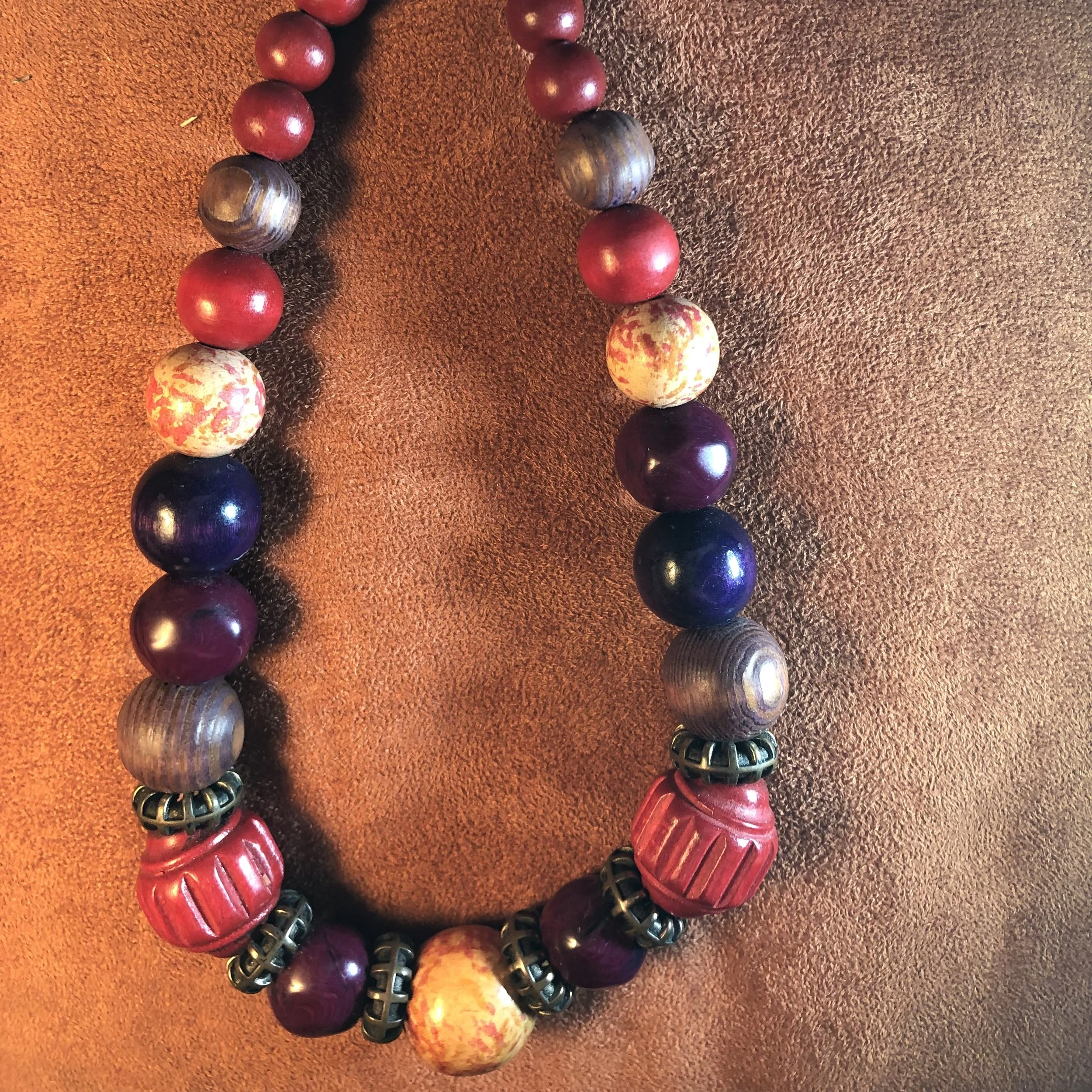 Multicolor Bead Necklace