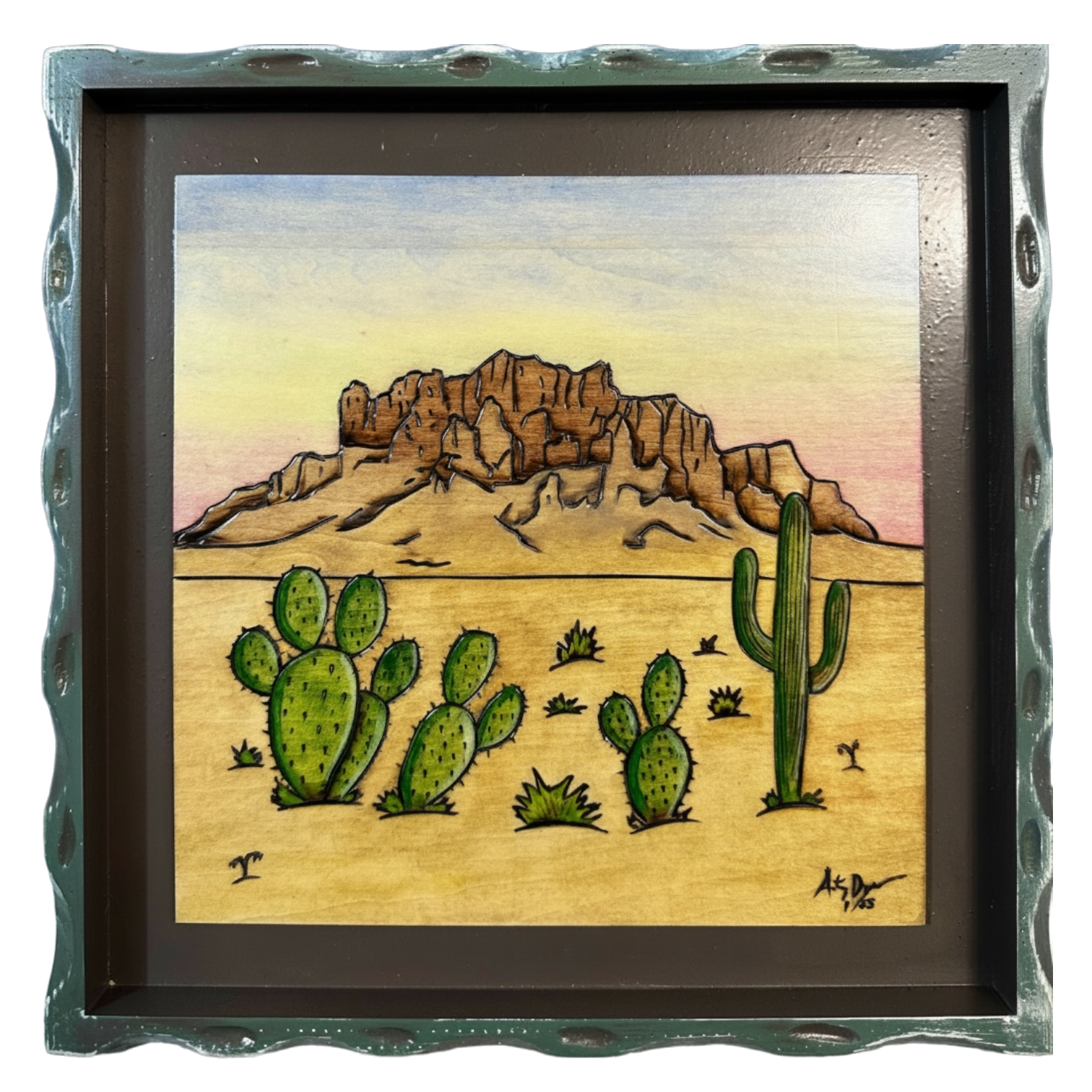 Superstition Mountain Landscape