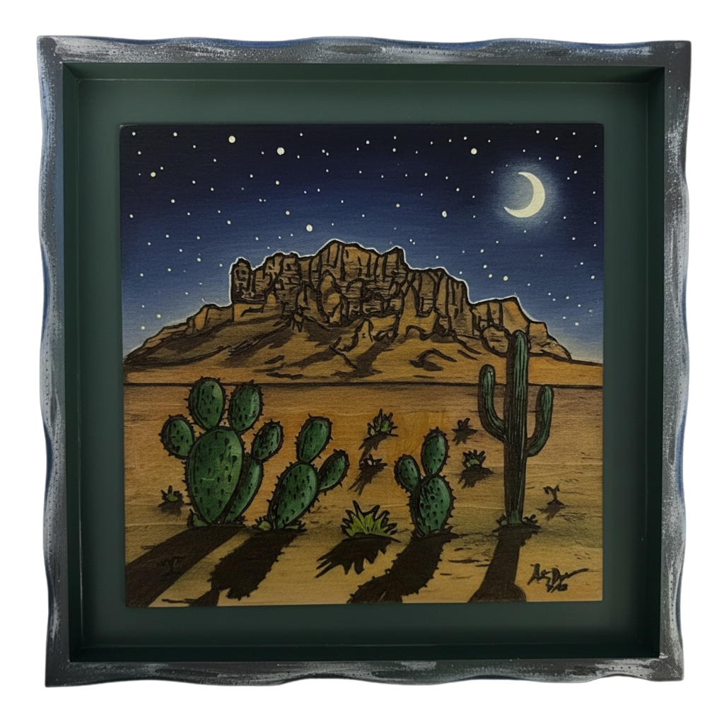 Superstition Mountain Landscape night.png