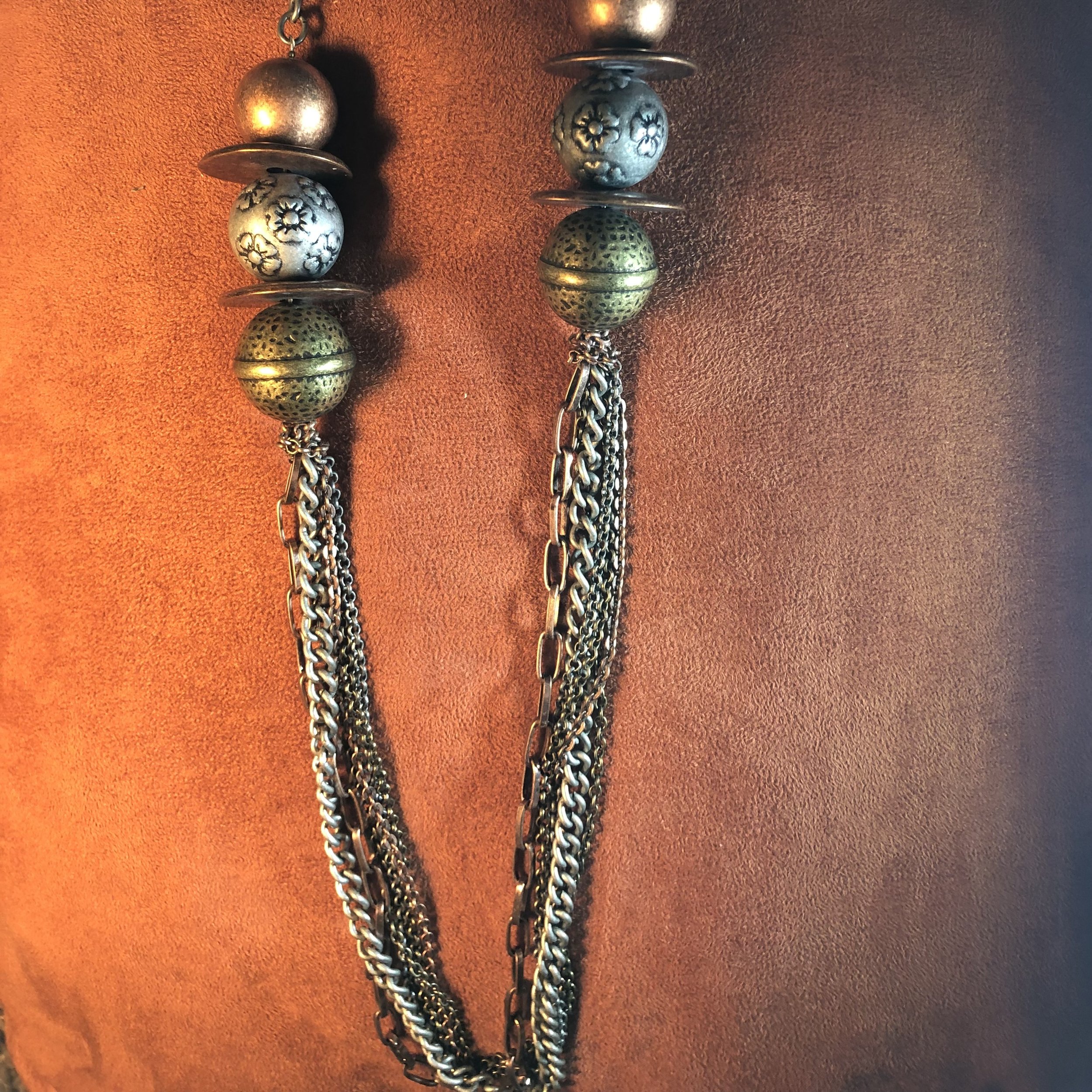 Vintage-Inspired Triple-Strand Necklace