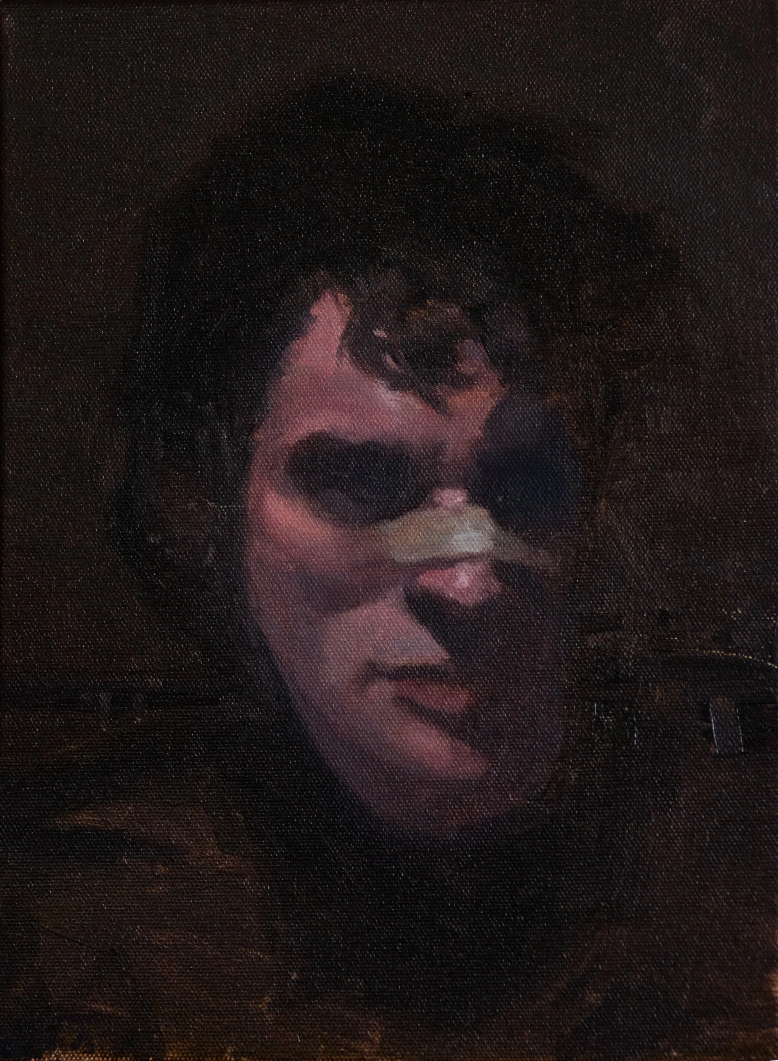 The Gemini Killer, 9x12in, oil on canvas *FOR SALE