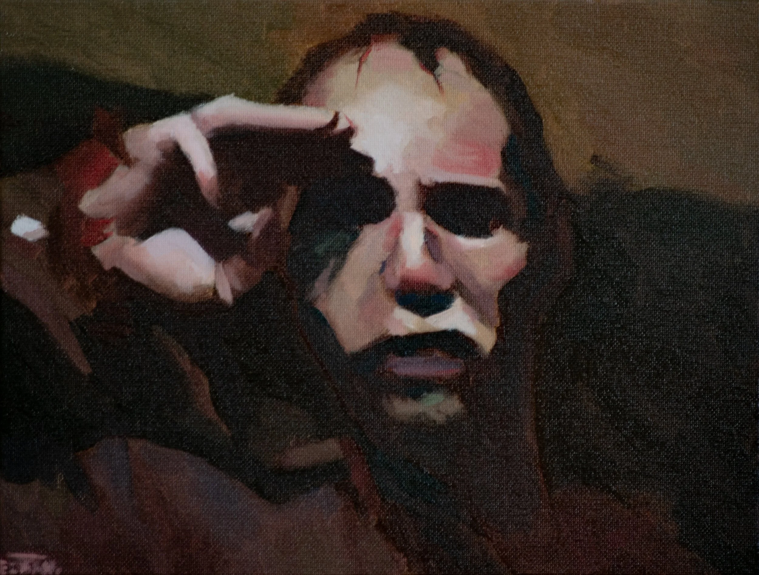 Bub-9x12in, oil on canvas *FOR SALE